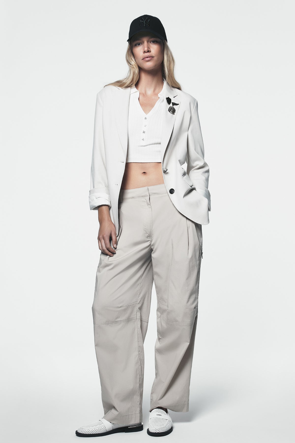 POPLIN ZIP CARGO PANT View 1 | Under $100 POPLIN ZIP CARGO PANT View 1 | Under $100