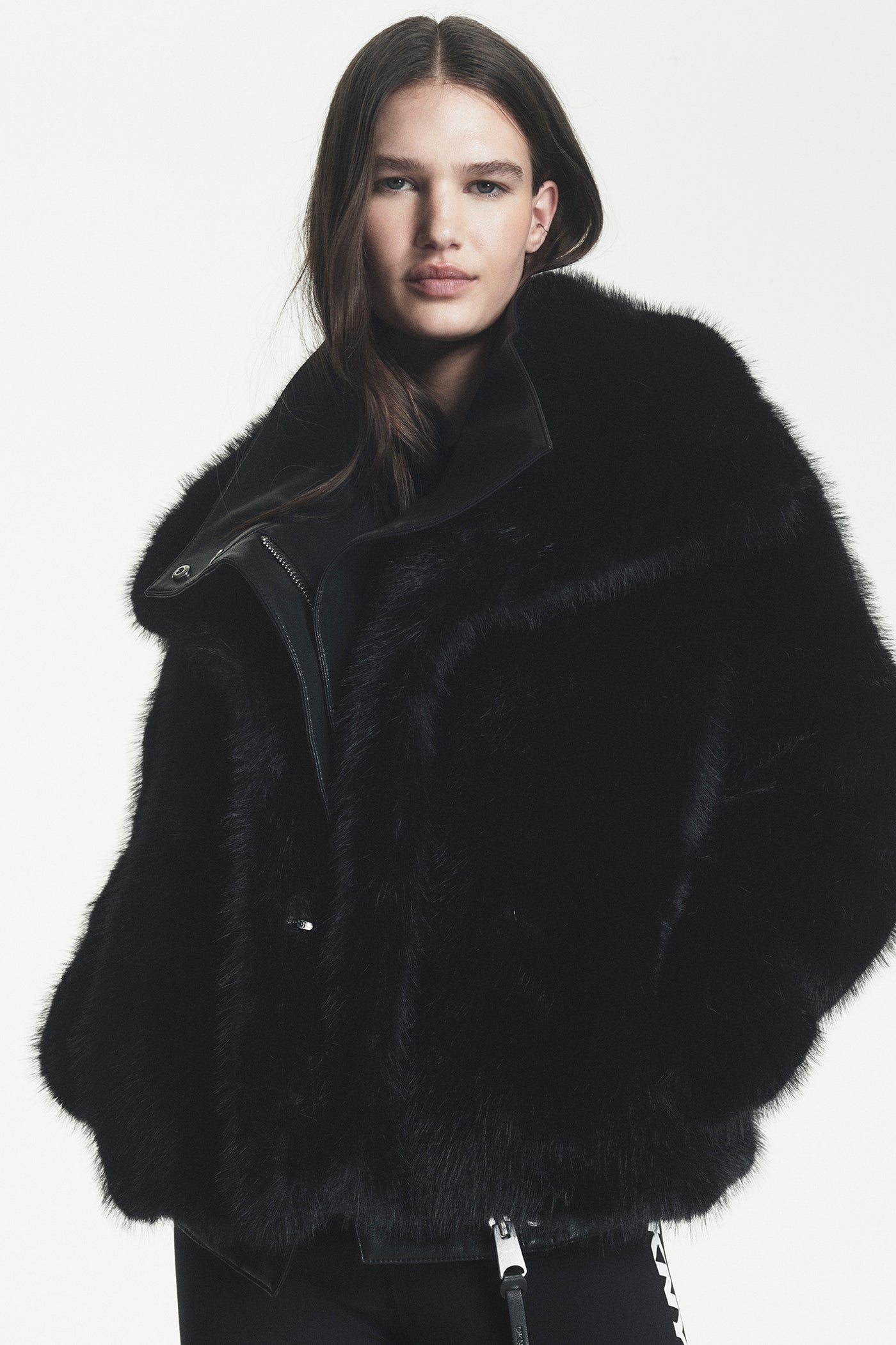 FAUX FUR JACKET View 1 FAUX FUR JACKET View 1