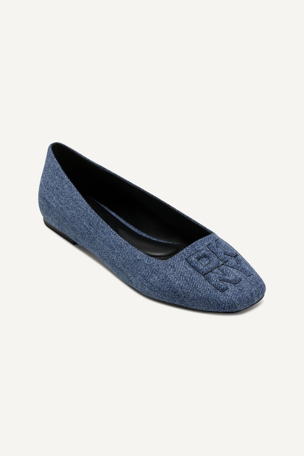 DARIANNE DENIM LOGO BALLET FLAT View 2 | Spring New Arrivals DARIANNE DENIM LOGO BALLET FLAT View 2 | Spring New Arrivals