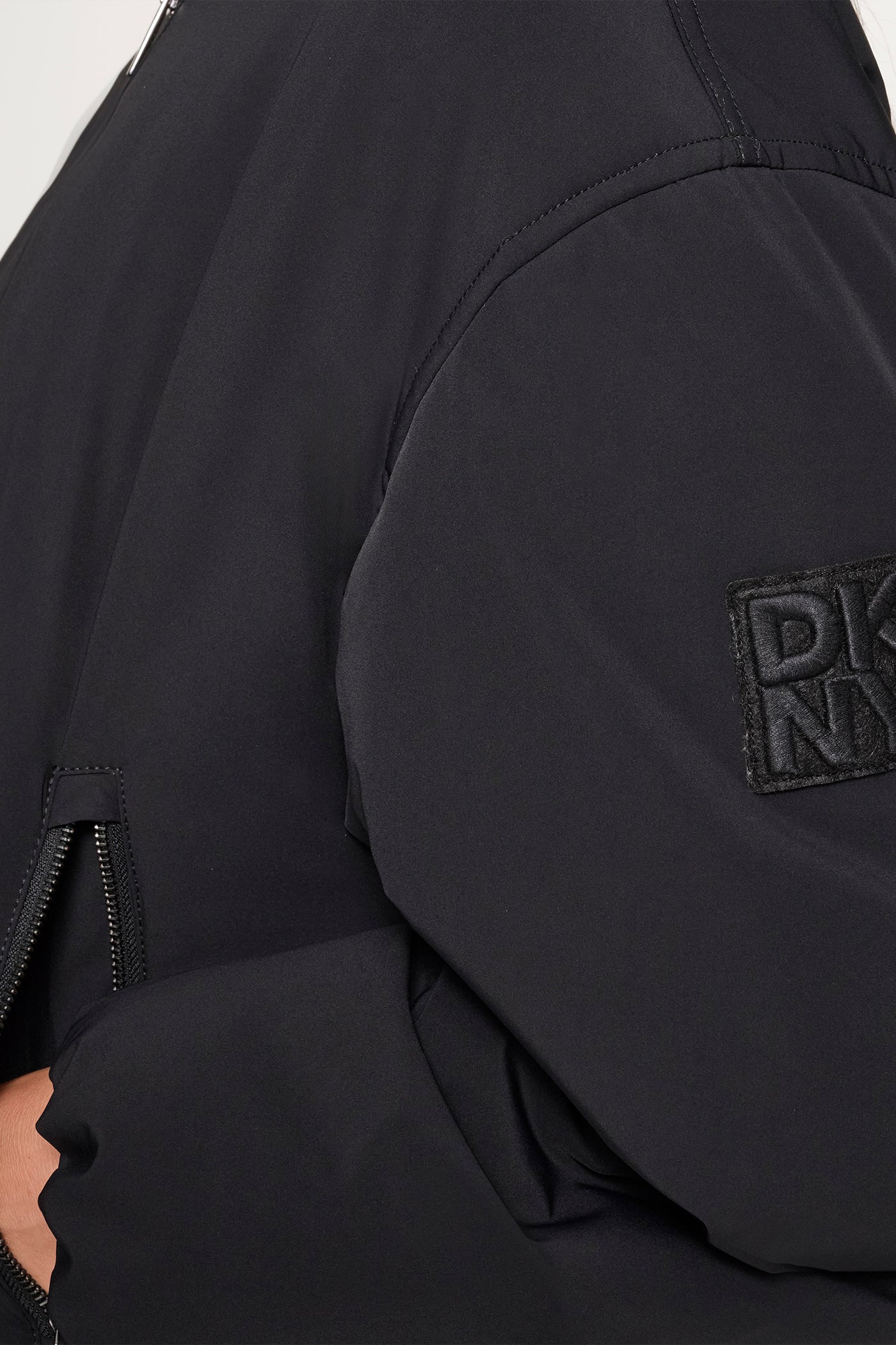 MATTE NYLON BOMBER STYLE JACKET VIEW 7 | New clothing MATTE NYLON BOMBER STYLE JACKET VIEW 7 | New clothing
