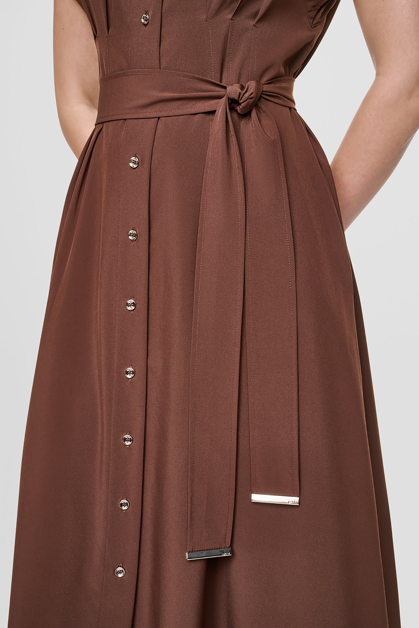 CAP SLEEVE MIDI SHIRT DRESS VIEW 6 | MIDI DRESSES CAP SLEEVE MIDI SHIRT DRESS VIEW 6 | MIDI DRESSES