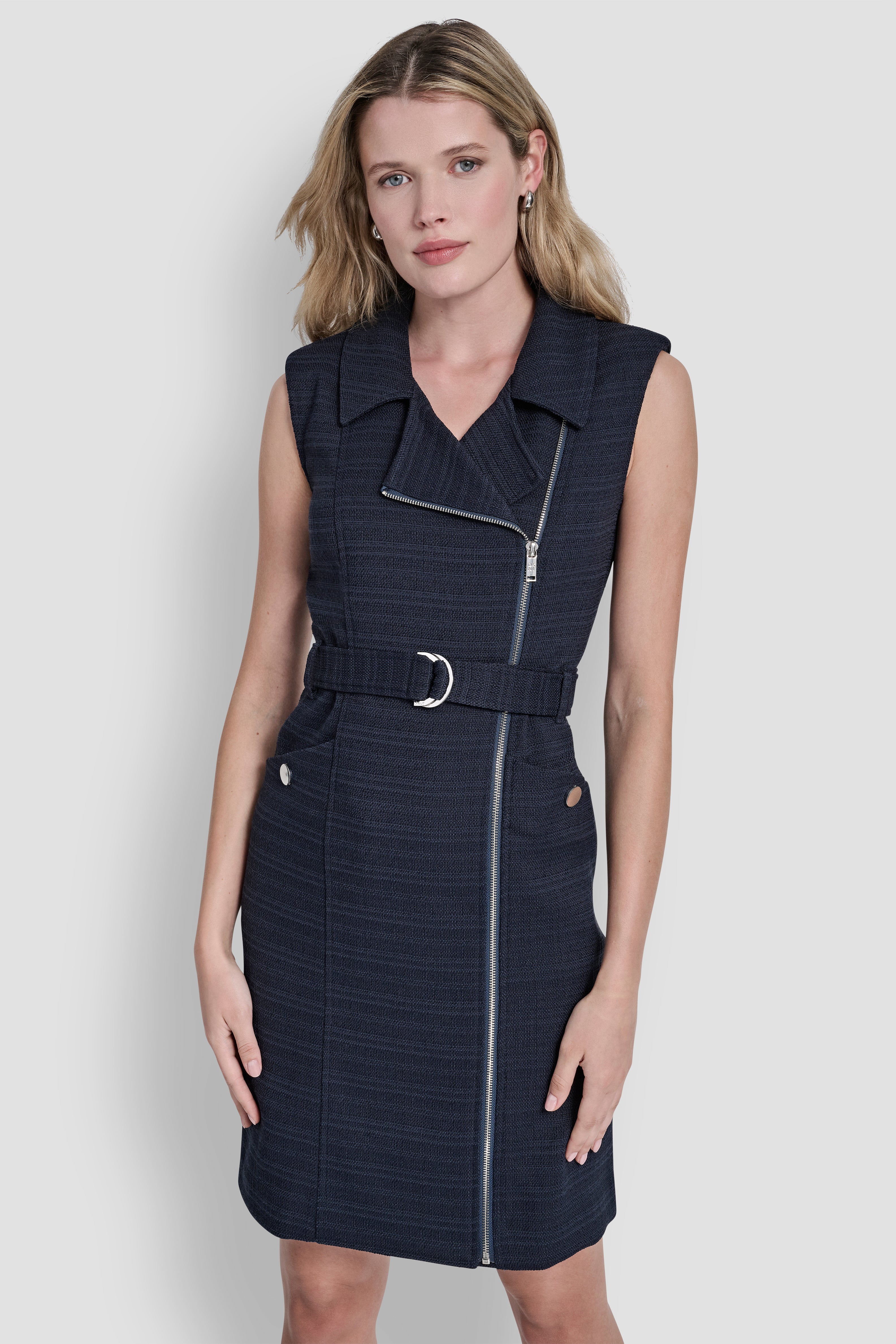SLEEVELESS BLAZER DRESS View 2 | Gifts Under $100 SLEEVELESS BLAZER DRESS View 2 | Gifts Under $100