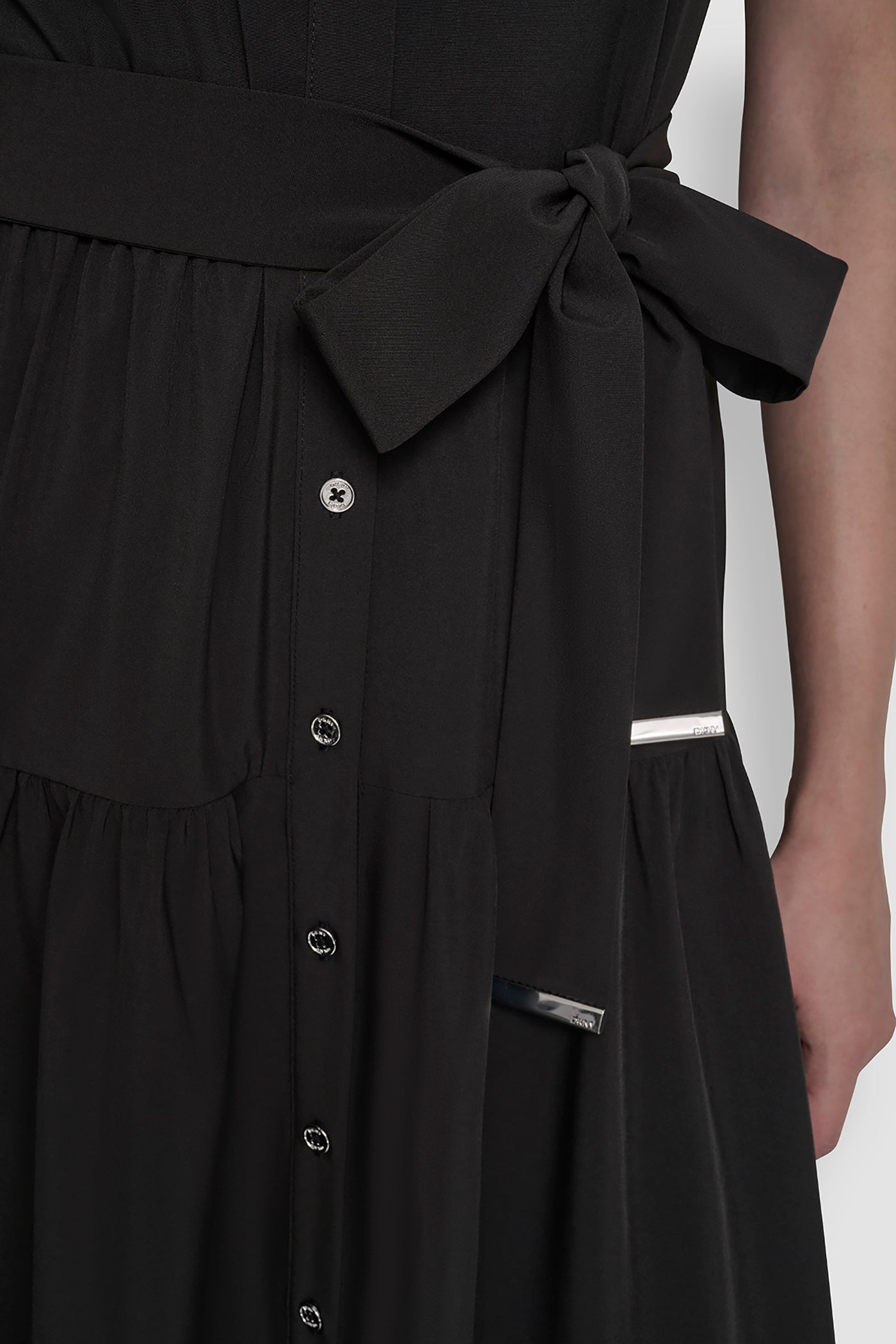 CAP-SLEEVE FIT & FLARE MIDI SHIRT DRESS VIEW 7 | Women's Clearance CAP-SLEEVE FIT & FLARE MIDI SHIRT DRESS VIEW 7 | Women's Clearance