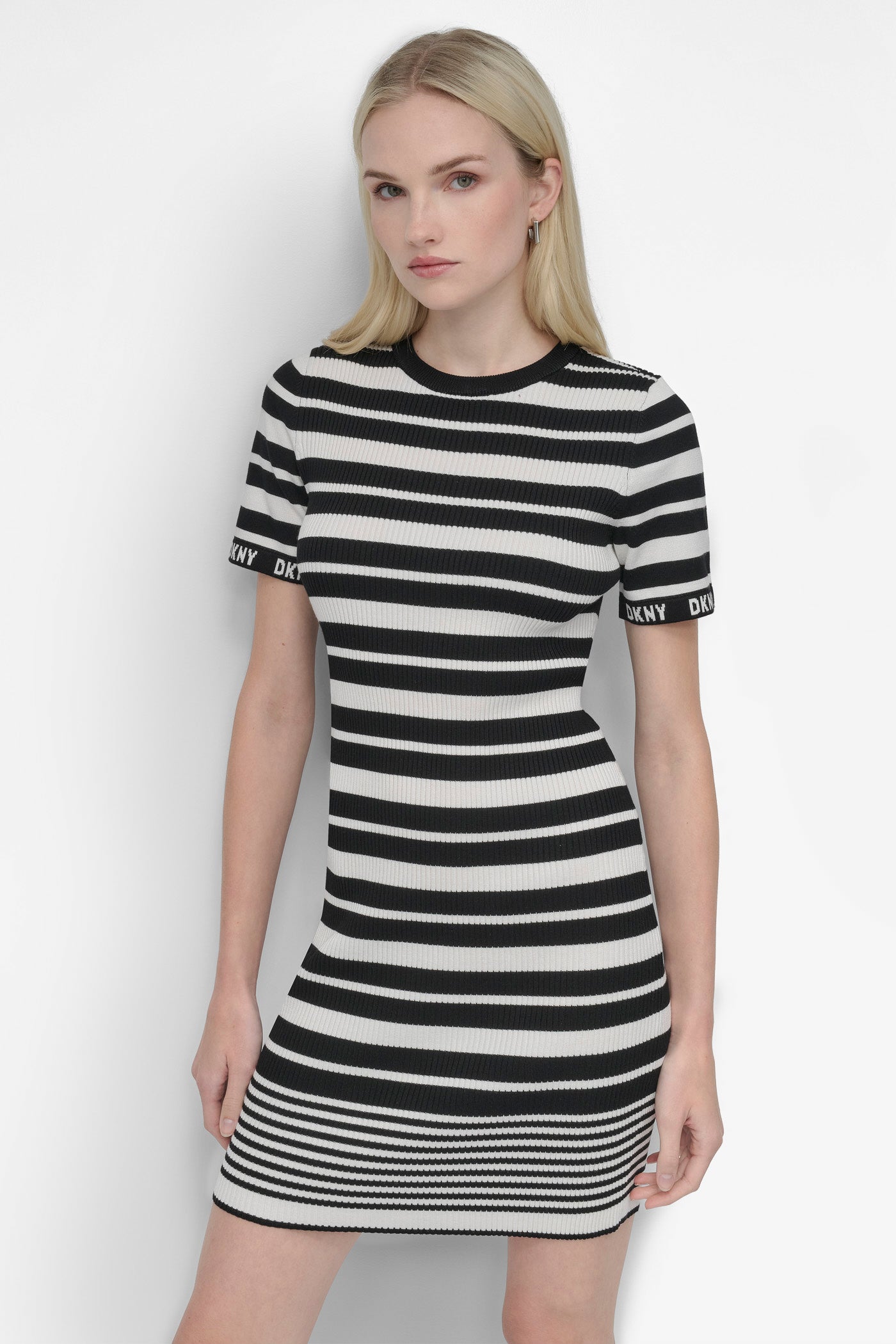 ALL OVER STRIPE LOGO DRESS VIEW 4 | New Arrivals ALL OVER STRIPE LOGO DRESS VIEW 4 | New Arrivals