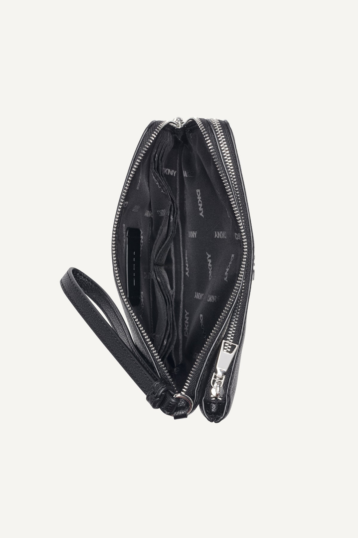 SARAH DUAL ZIP POUCH WRISTLET VIEW 2