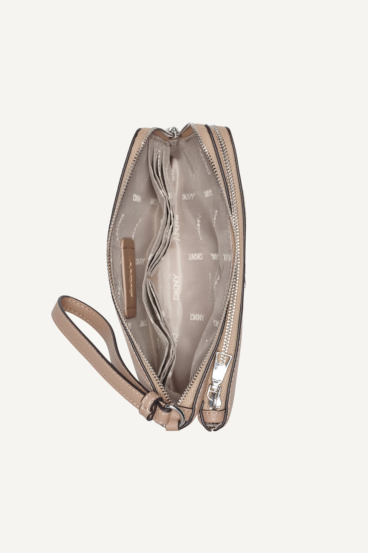 SARAH DUAL ZIP POUCH WRISTLET VIEW 2