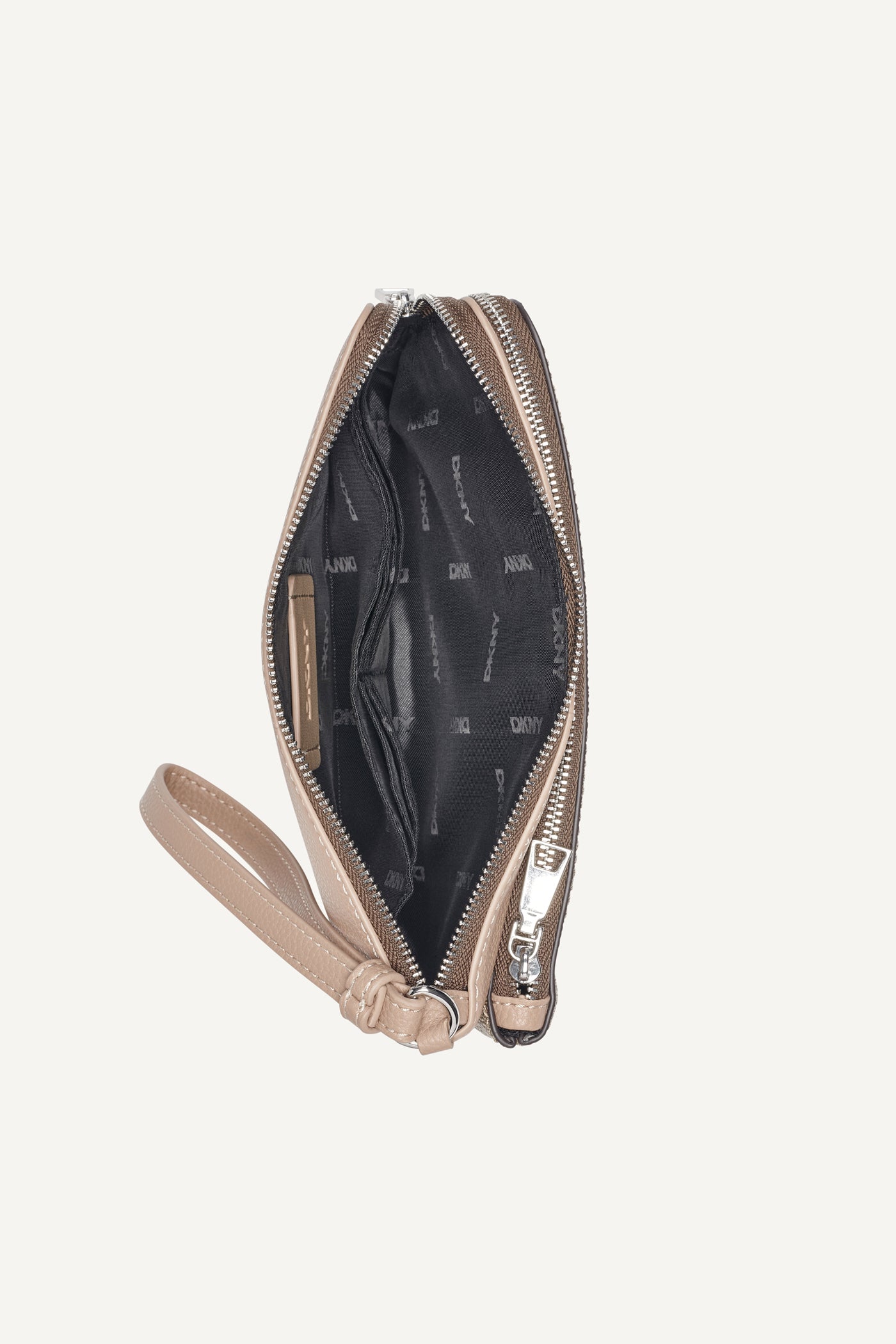 SARAH DUAL ZIP POUCH WRISTLET VIEW 2