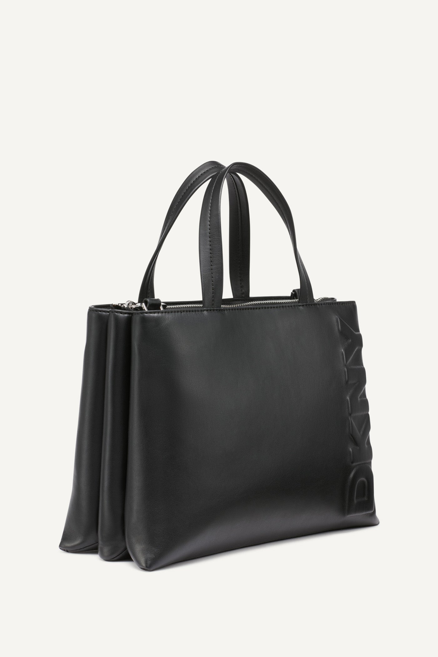 TINSLEY LOGO EMBOSSED SATCHEL BAG VIEW 3 | New Arrivals TINSLEY LOGO EMBOSSED SATCHEL BAG VIEW 3 | New Arrivals