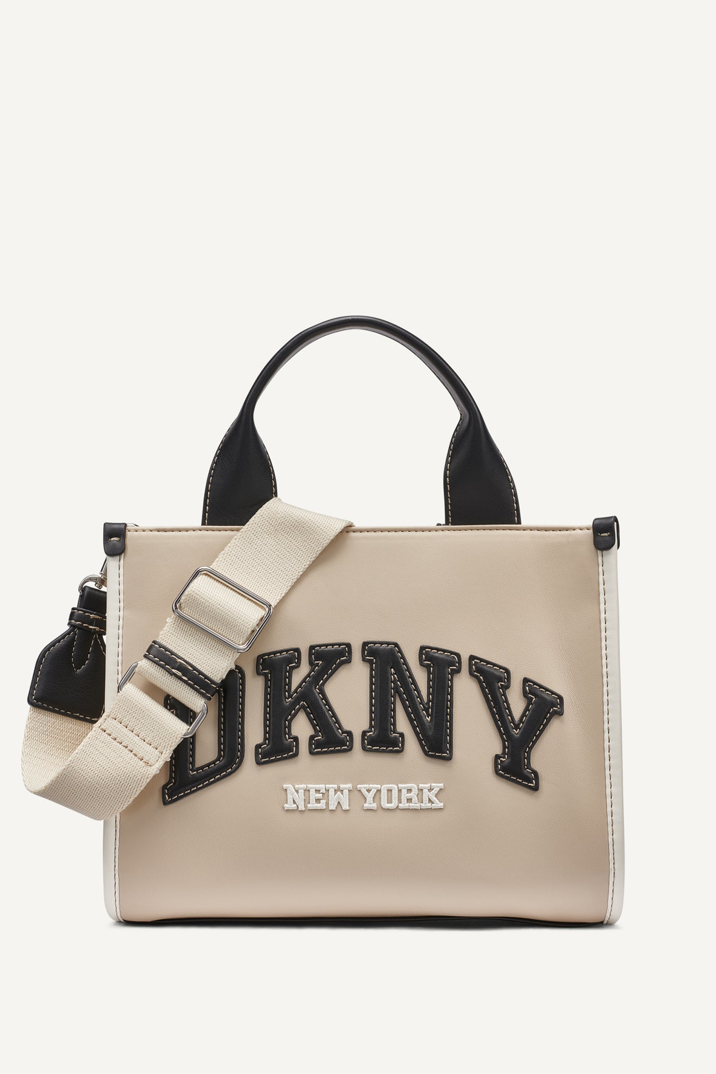 HADLEE SMALL LOGO TOTE View 1 | NEW NEUTRALS HADLEE SMALL LOGO TOTE View 1 | NEW NEUTRALS