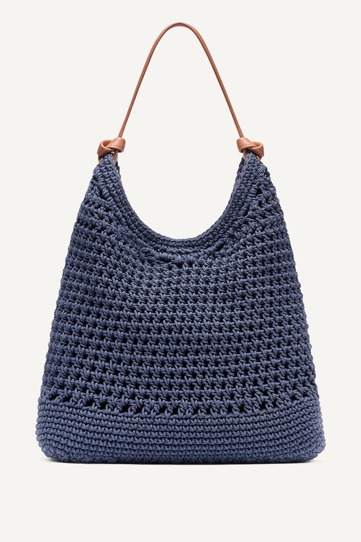 PAULA CROCHET LOGO HOBO BAG VIEW 2