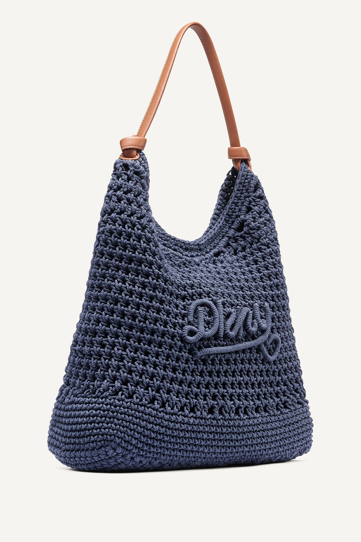 PAULA CROCHET LOGO HOBO BAG VIEW 2