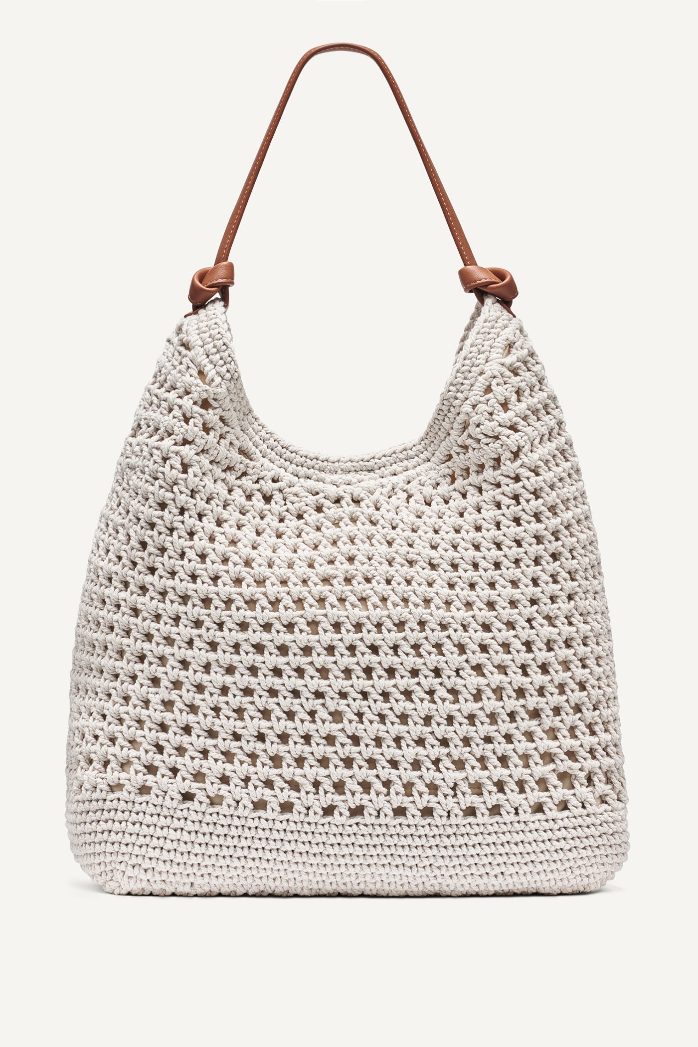 PAULA CROCHET LOGO HOBO BAG VIEW 2