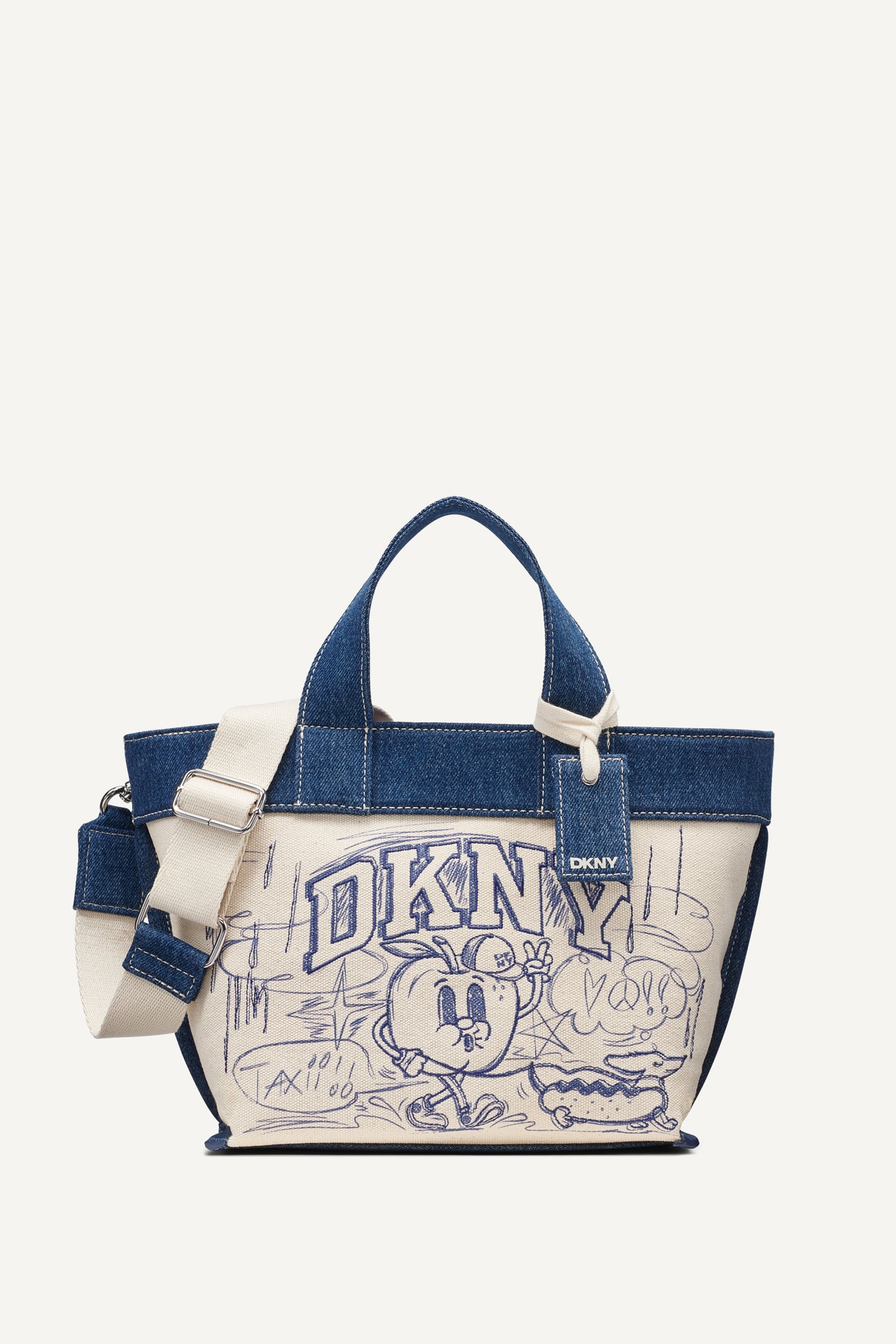 BRADY CANVAS SMALL GRAFFITI LOGO CROSSBODY BAG View 1 | Denim Destination BRADY CANVAS SMALL GRAFFITI LOGO CROSSBODY BAG View 1 | Denim Destination