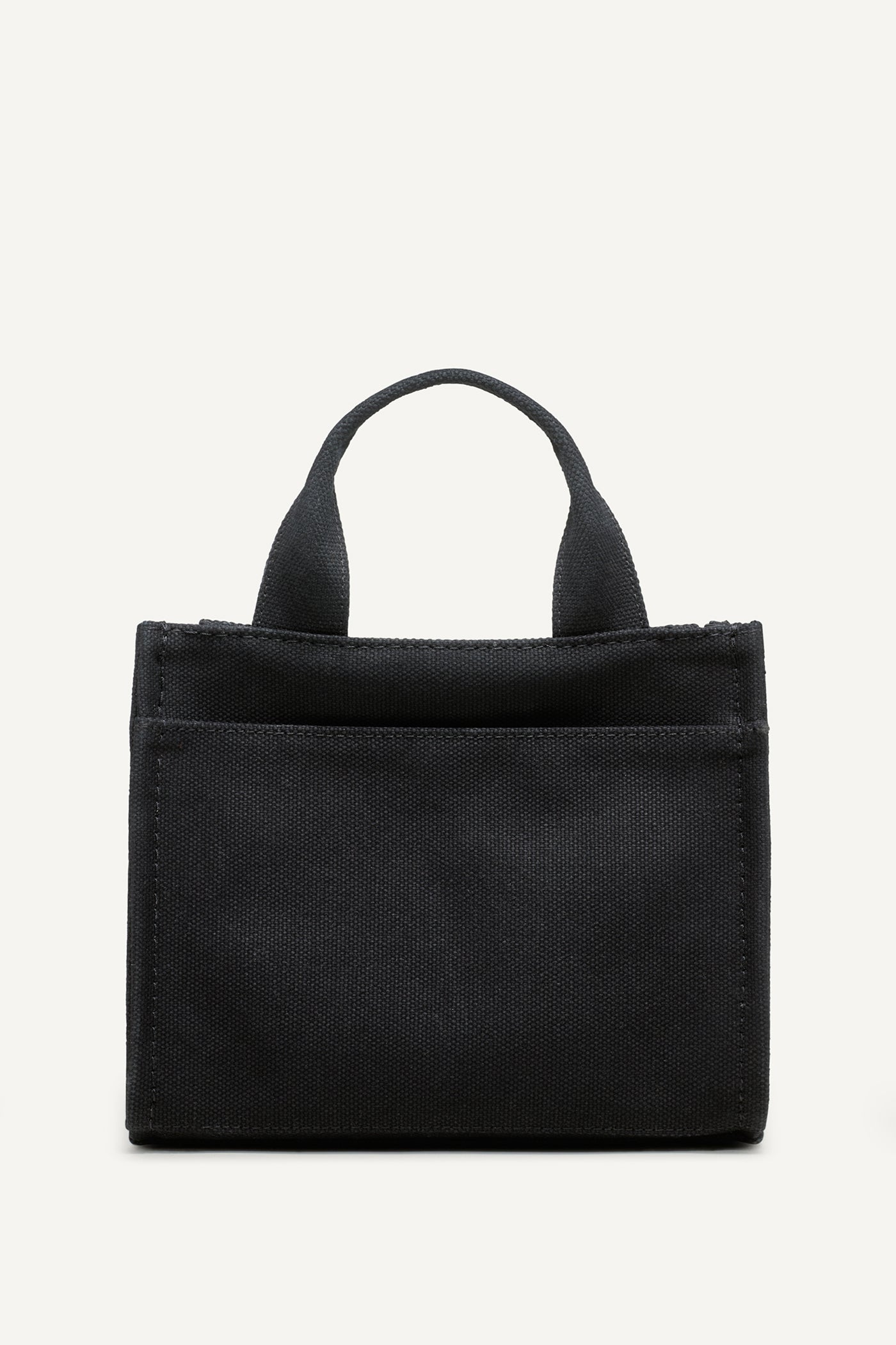 HADLEE CANVAS SMALL LOGO TOTE VIEW 4 | The Hadlee HADLEE CANVAS SMALL LOGO TOTE VIEW 4 | The Hadlee