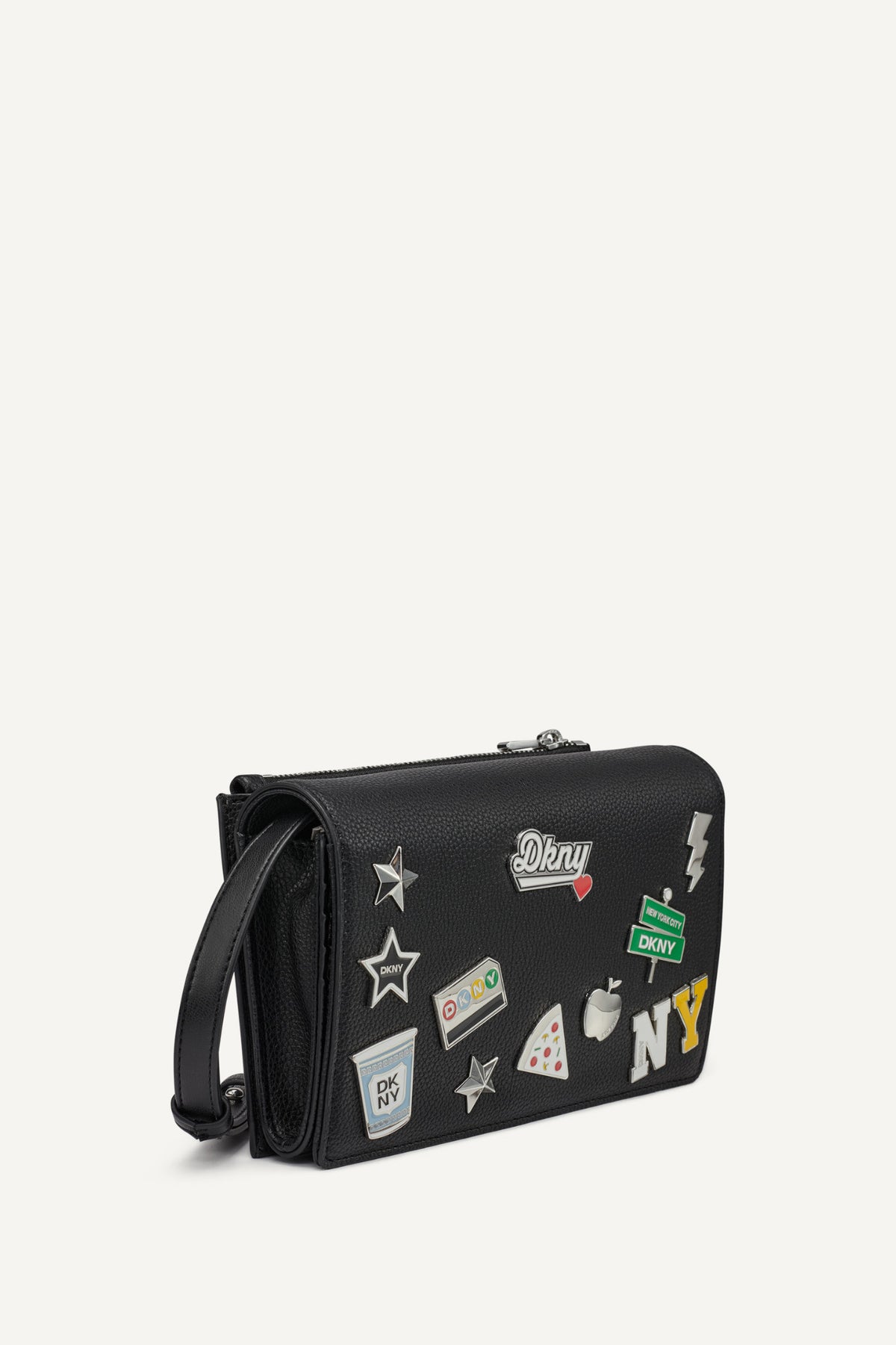 DKNY ETTA WALLET ON A STRING - Borsa a tracolla - black/nero DKNY ETTA WALLET ON A STRING - Borsa a tracolla - black/nero