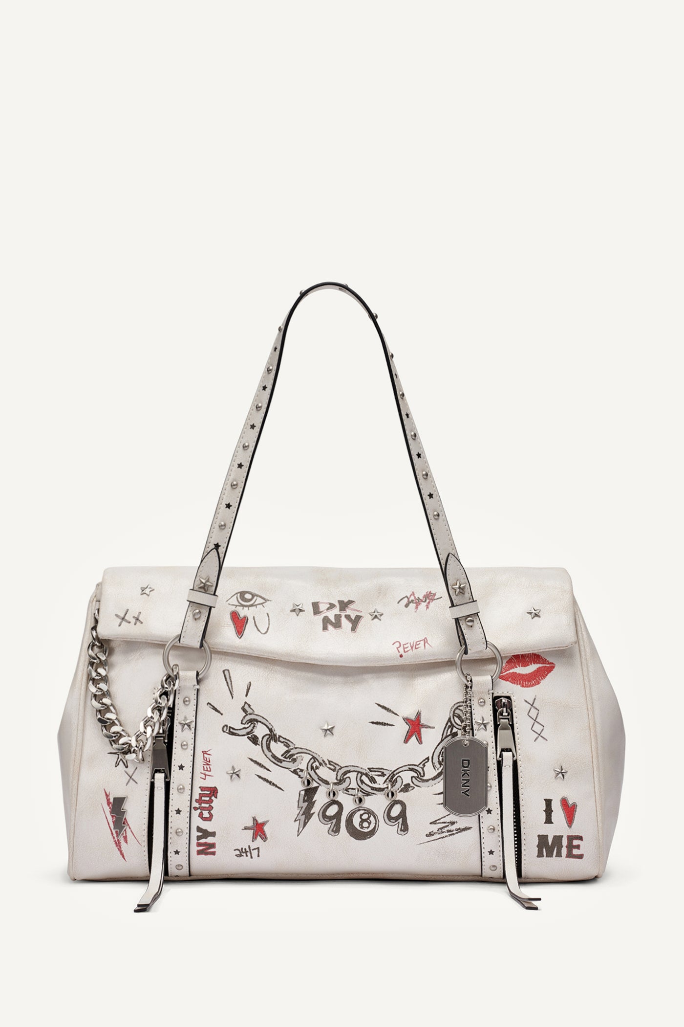 SKYE MEDIUM GRAFFITI SATCHEL View 1 | New Arrivals SKYE MEDIUM GRAFFITI SATCHEL View 1 | New Arrivals