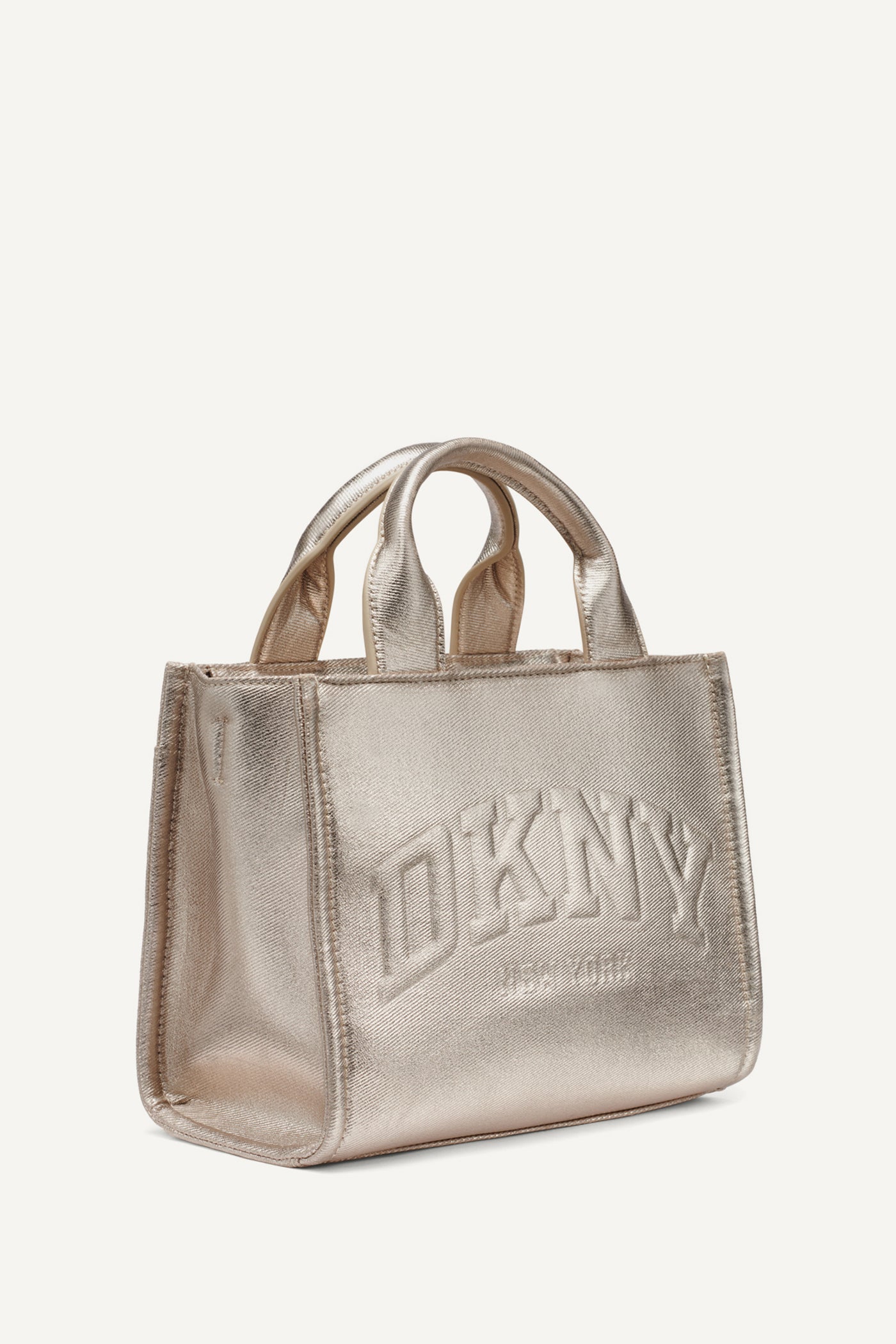 HADLEE SMALL METALLIC LOGO TOTE VIEW 3 | Crossbody Bags HADLEE SMALL METALLIC LOGO TOTE VIEW 3 | Crossbody Bags