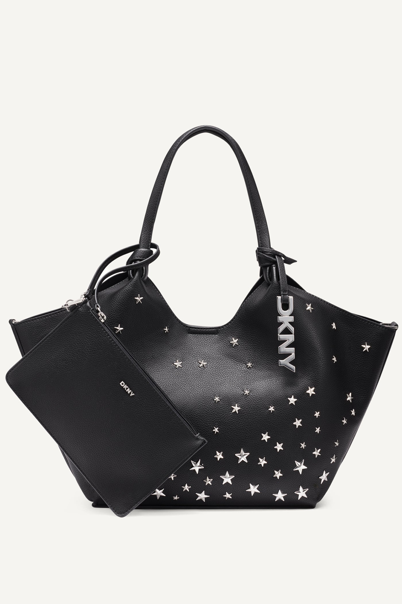 PAULA EMBELLISHED MEDIUM COMMUTER TOTE VIEW 1 | DKNY Promo PAULA EMBELLISHED MEDIUM COMMUTER TOTE VIEW 1 | DKNY Promo