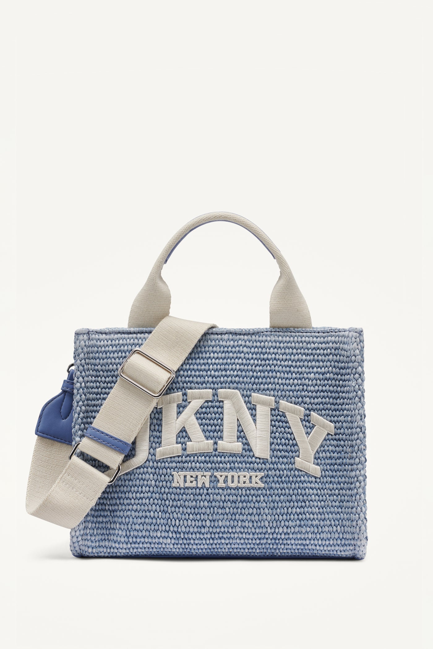 Hadlee Small Straw Logo Tote | Totes | DKNY