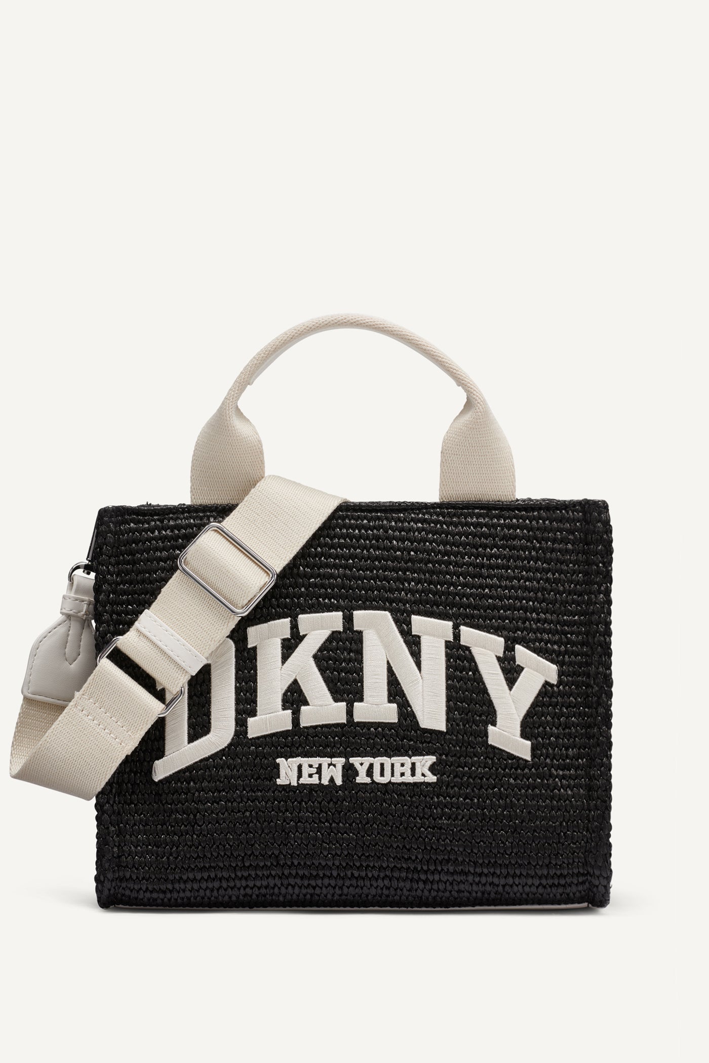 HADLEE SMALL STRAW LOGO TOTE View 1 | Bags HADLEE SMALL STRAW LOGO TOTE View 1 | Bags