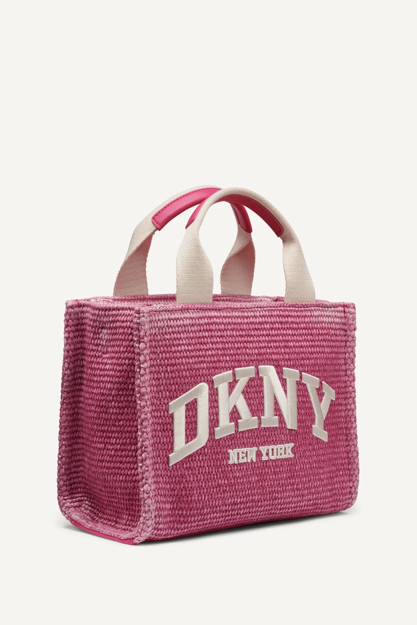 Hadlee Small Straw Logo Tote | Totes | DKNY