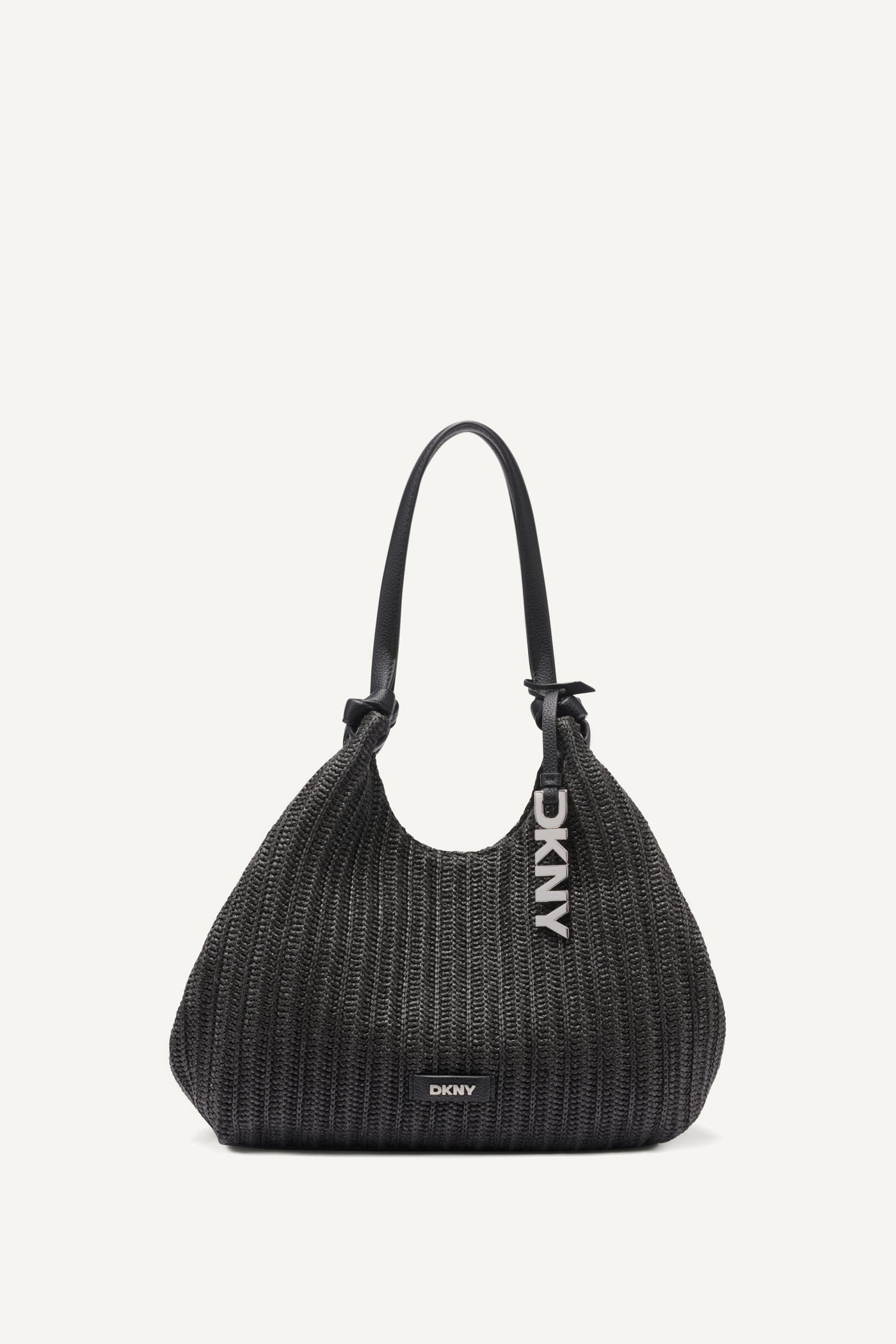 Paula Crochet Raffia Medium Commuter Tote | Totes | DKNY