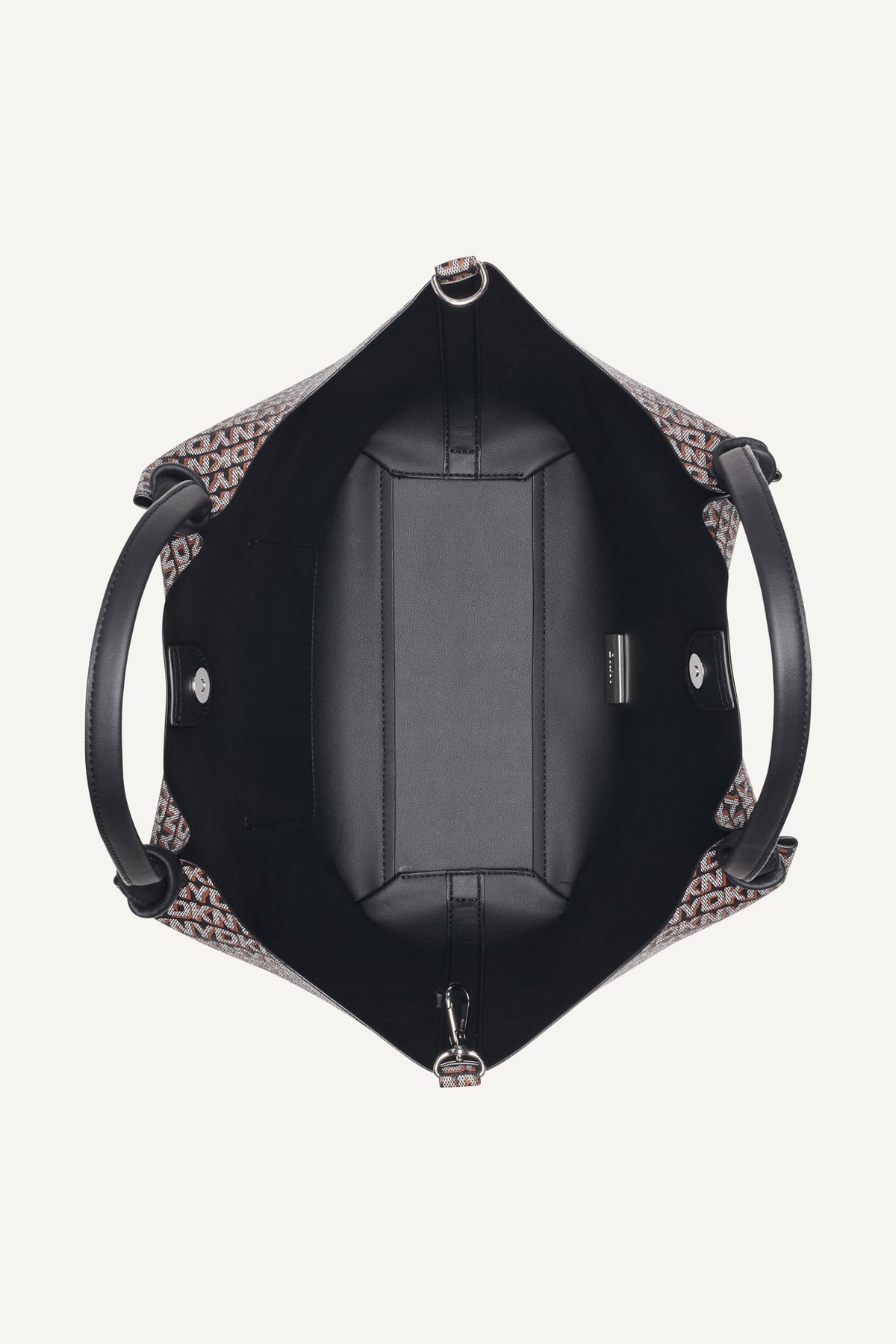 PAULA NEW YORK LOGO MEDIUM COMMUTER TOTE VIEW 2