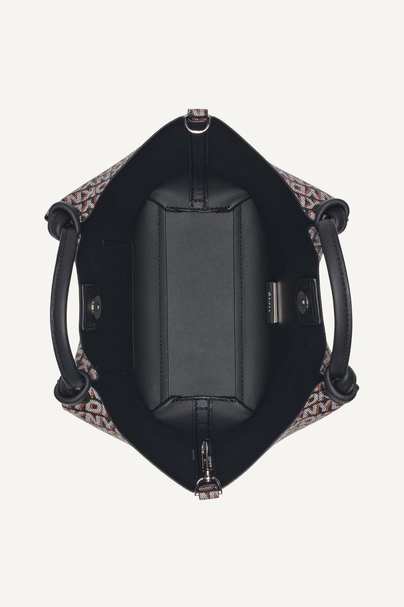 PAULA NEW YORK LOGO SMALL COMMUTER TOTE VIEW 2