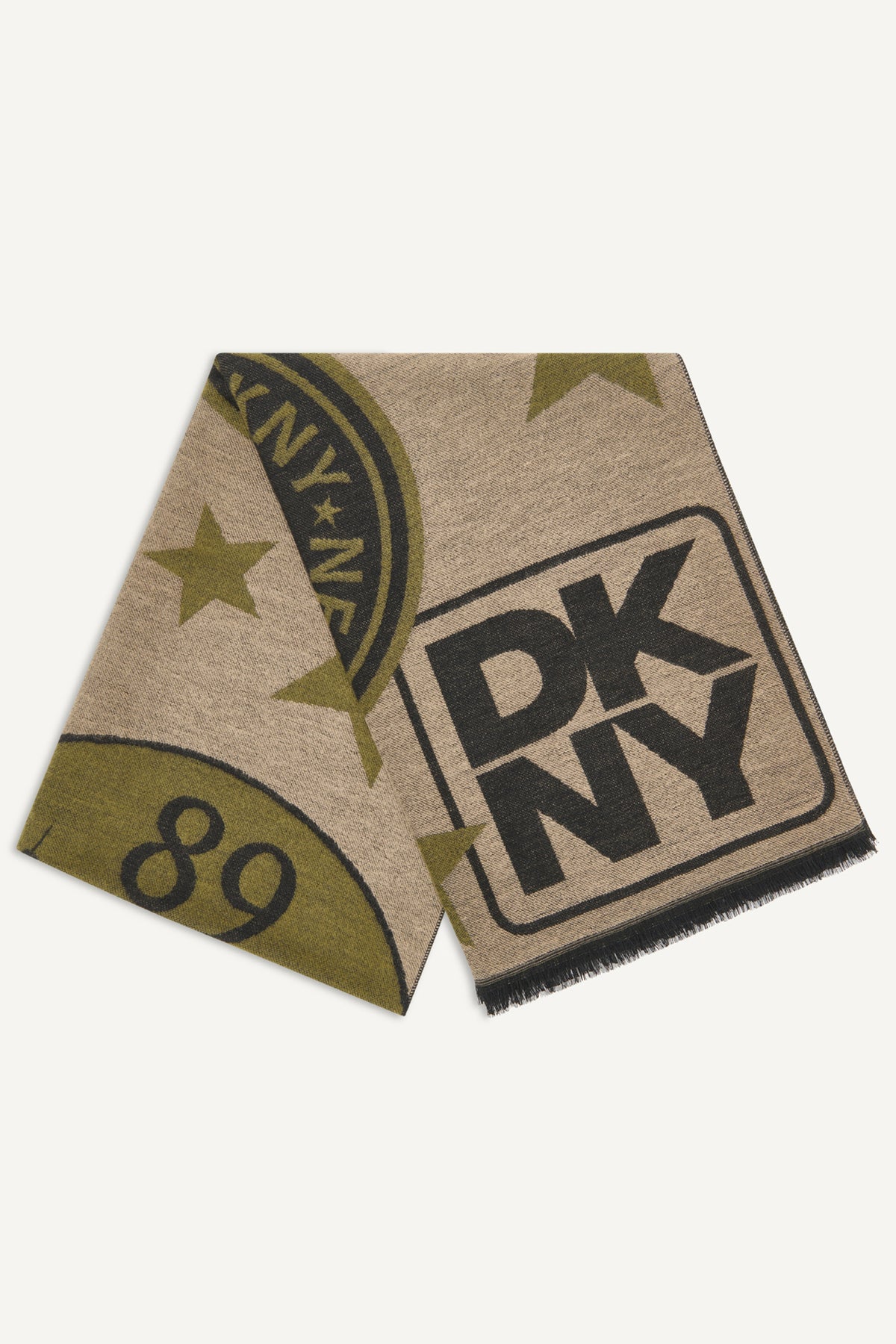 STAR DKNY LOGO SCARF View 2 | New Accessories STAR DKNY LOGO SCARF View 2 | New Accessories