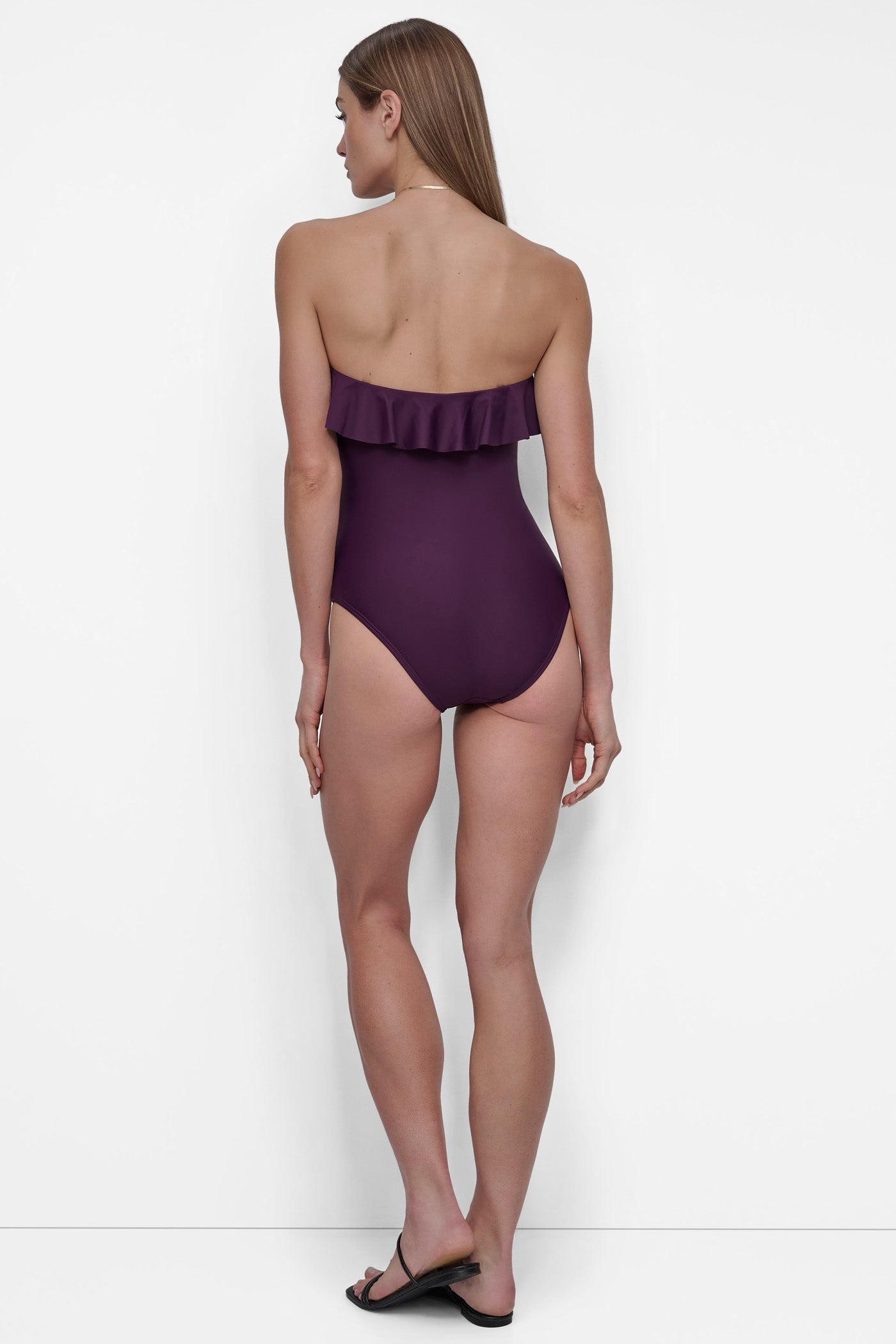 RUFFLED PINUP BANDEAU ONE PIECE VIEW 9 | DKNY25 RUFFLED PINUP BANDEAU ONE PIECE VIEW 9 | DKNY25