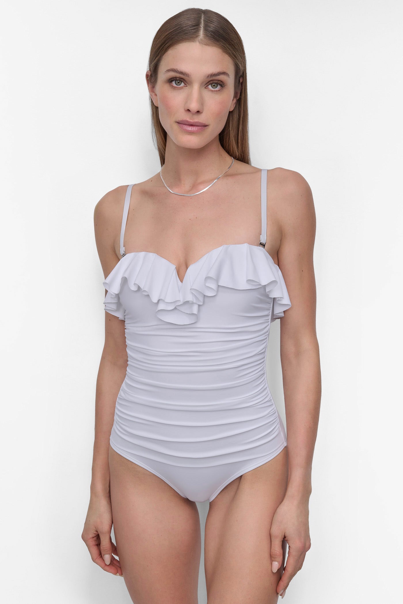RUFFLED PINUP BANDEAU ONE PIECE VIEW 5 | SWIM RUFFLED PINUP BANDEAU ONE PIECE VIEW 5 | SWIM