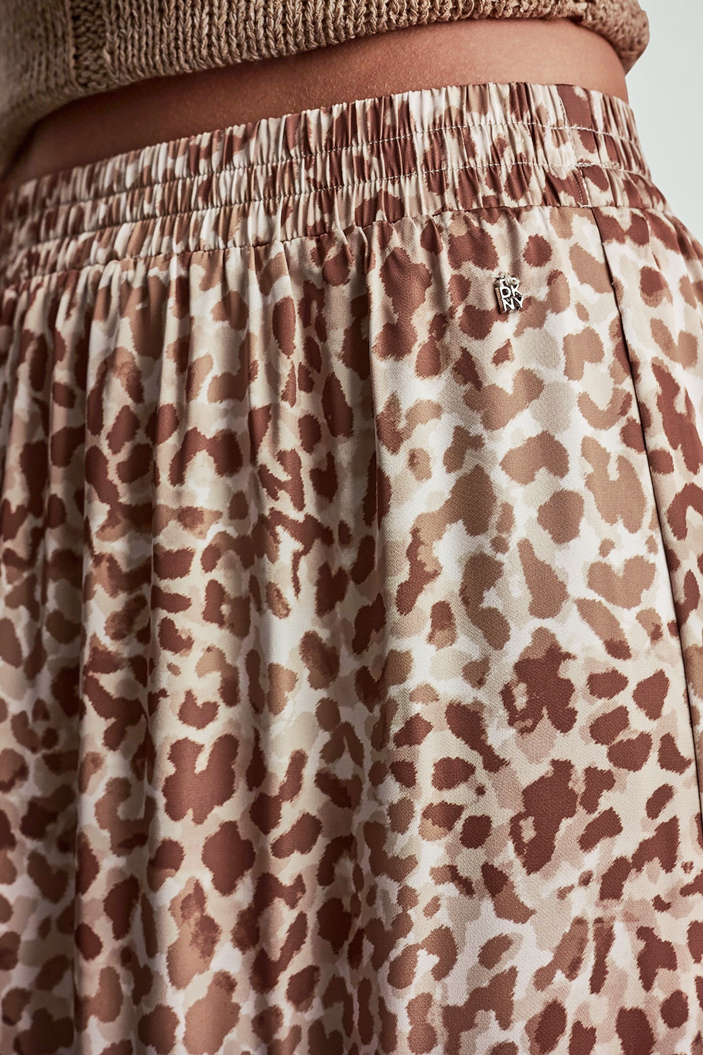 TIERED SATIN PRINTED SKIRT VIEW 5 | DKNY25 TIERED SATIN PRINTED SKIRT VIEW 5 | DKNY25