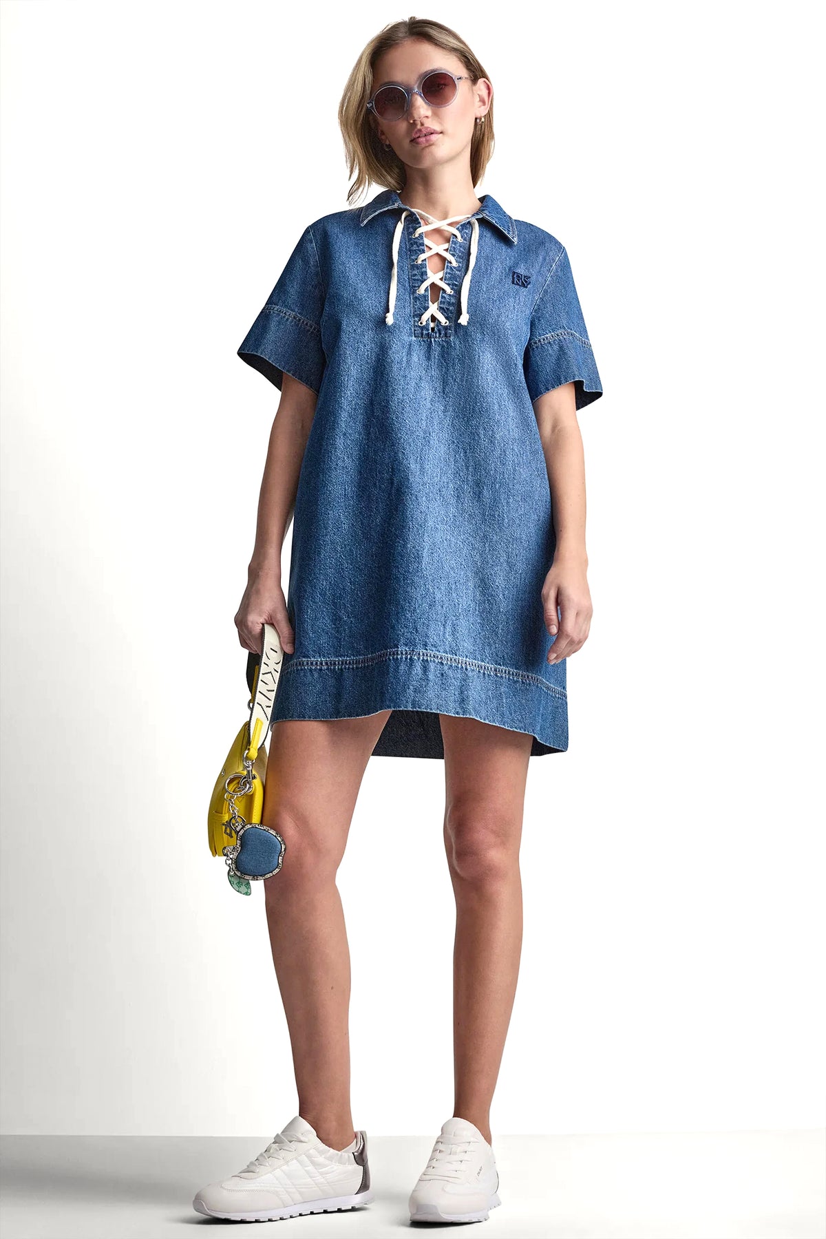 women's denim shift dress Ann Taylor Weekend Denim Shift Dress Size 2XL Arabella Wash Women's
