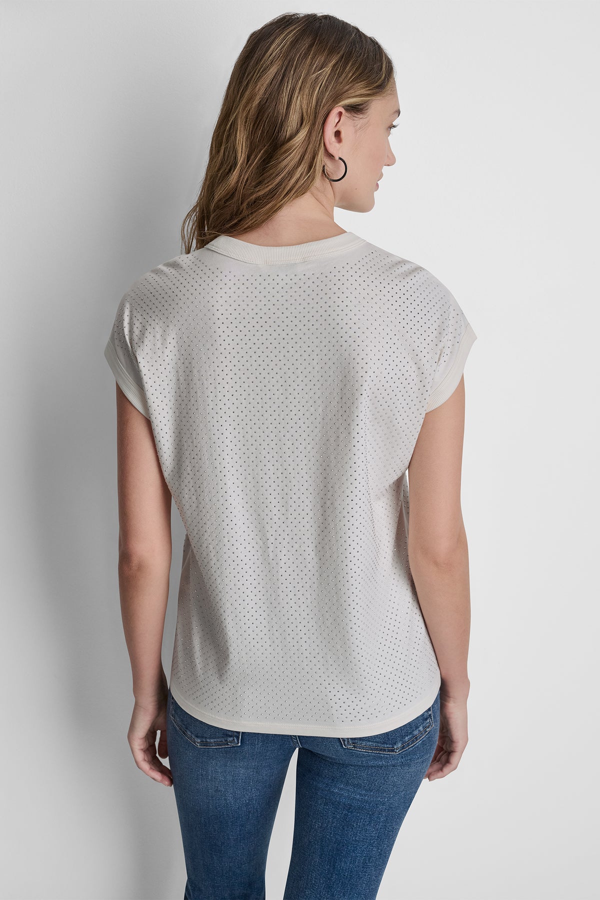RHINESTONE EMBELLISHED TANK TOP VIEW 2