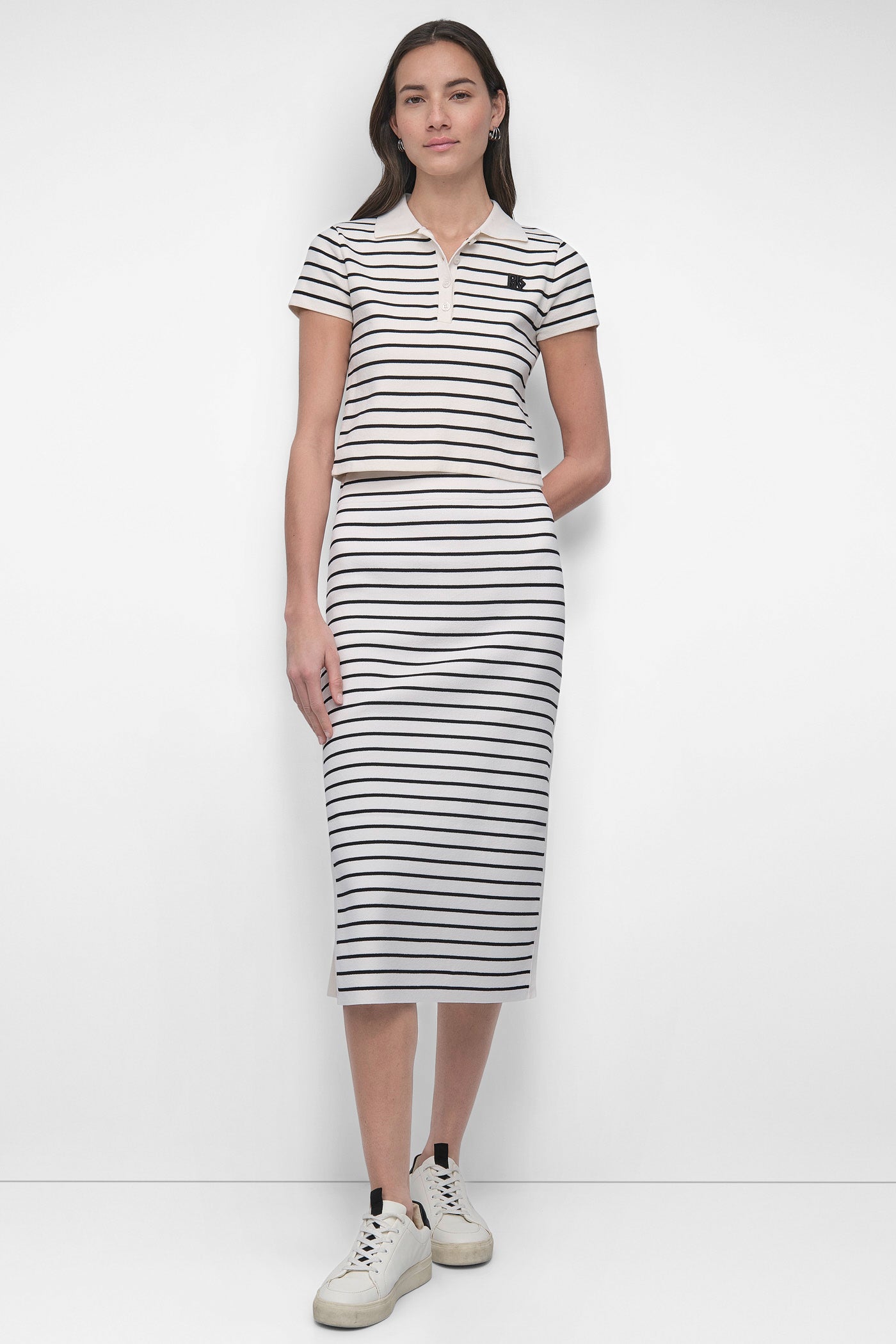 HIGH-RISE MIDI SWEATER PENCIL SKIRT VIEW 7 | DKNY JEANS HIGH-RISE MIDI SWEATER PENCIL SKIRT VIEW 7 | DKNY JEANS