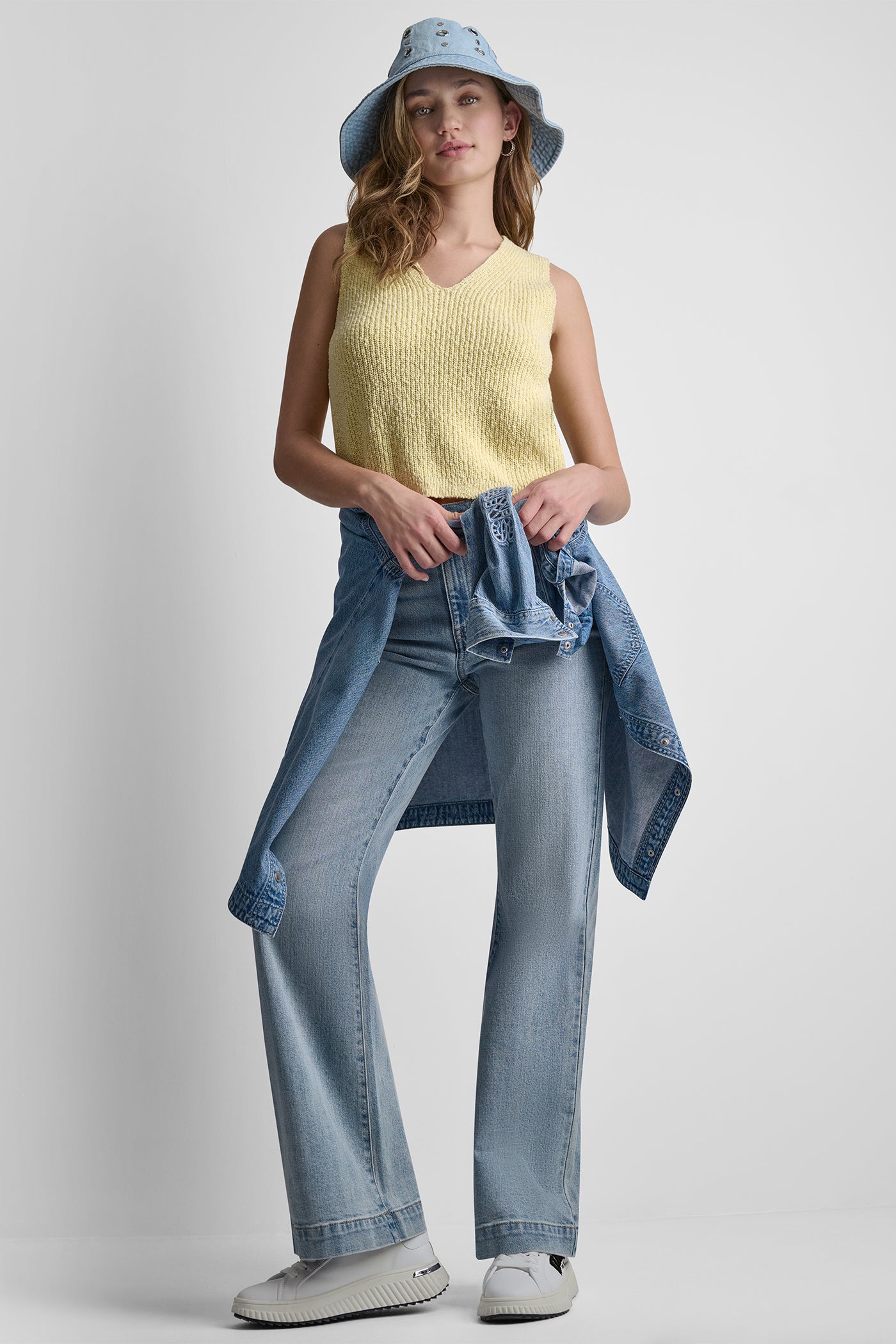 V-NECK SWEATER TANK VIEW 6 | The Vacation Edit V-NECK SWEATER TANK VIEW 6 | The Vacation Edit