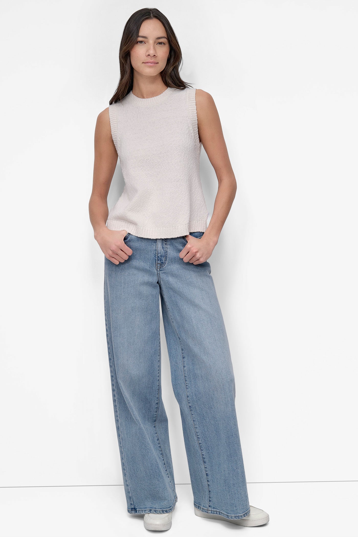 TEXTURED TANK VIEW 6 | DKNY JEANS TEXTURED TANK VIEW 6 | DKNY JEANS