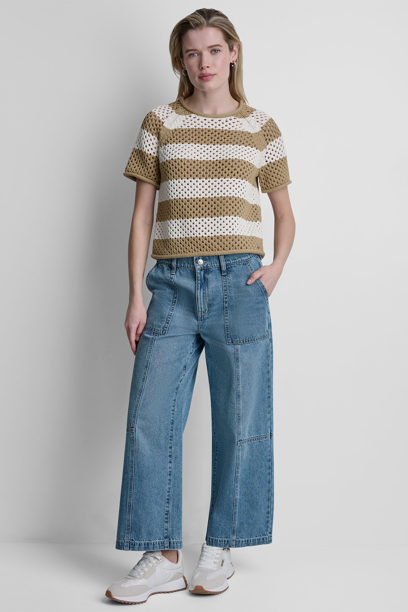OPEN STITCH STRIPE SWEATER View 2 | Gifts Under $100 OPEN STITCH STRIPE SWEATER View 2 | Gifts Under $100