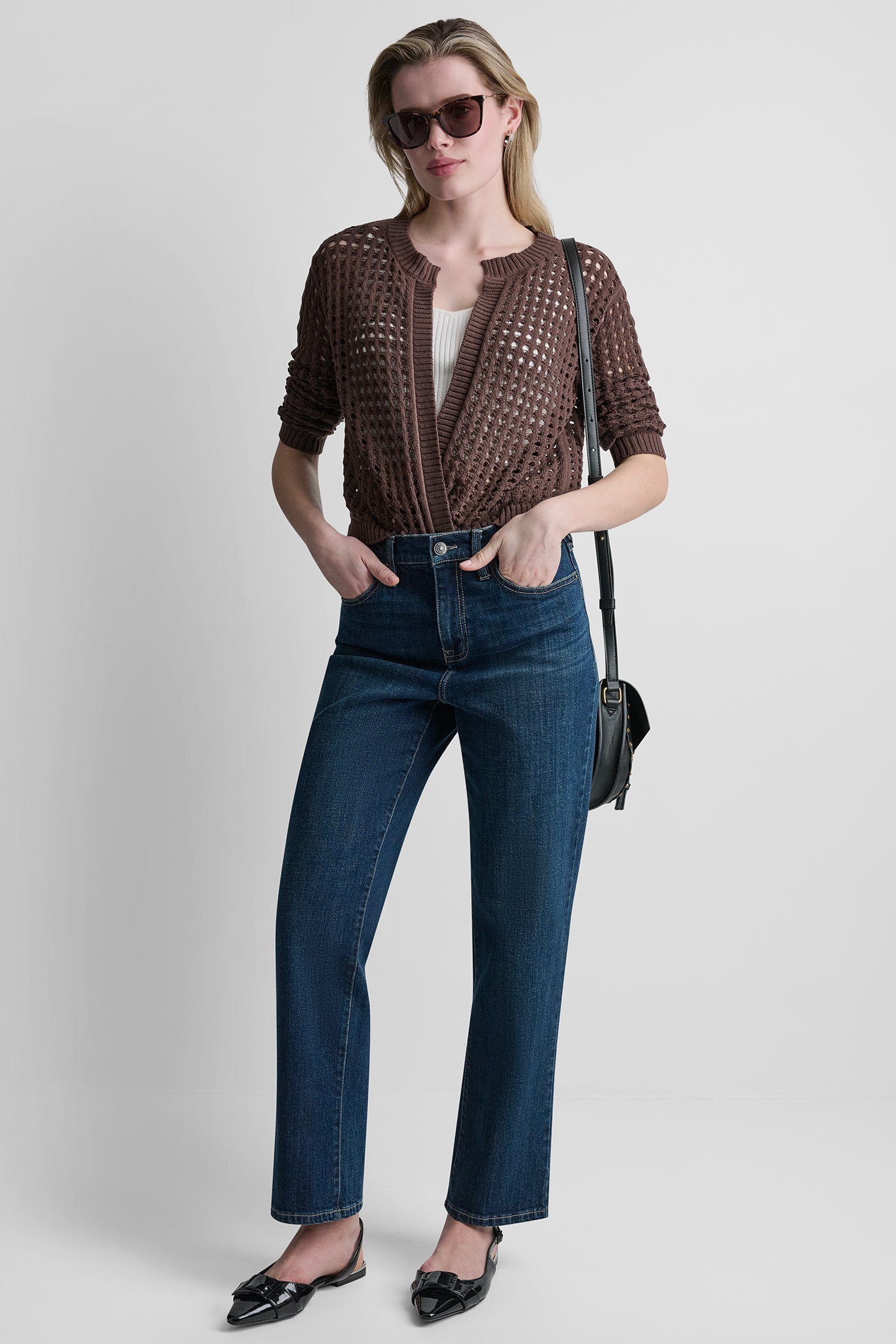 OPEN STITCH DROP SHOULDER CARDIGAN VIEW 7 | Gifts Under $100 OPEN STITCH DROP SHOULDER CARDIGAN VIEW 7 | Gifts Under $100