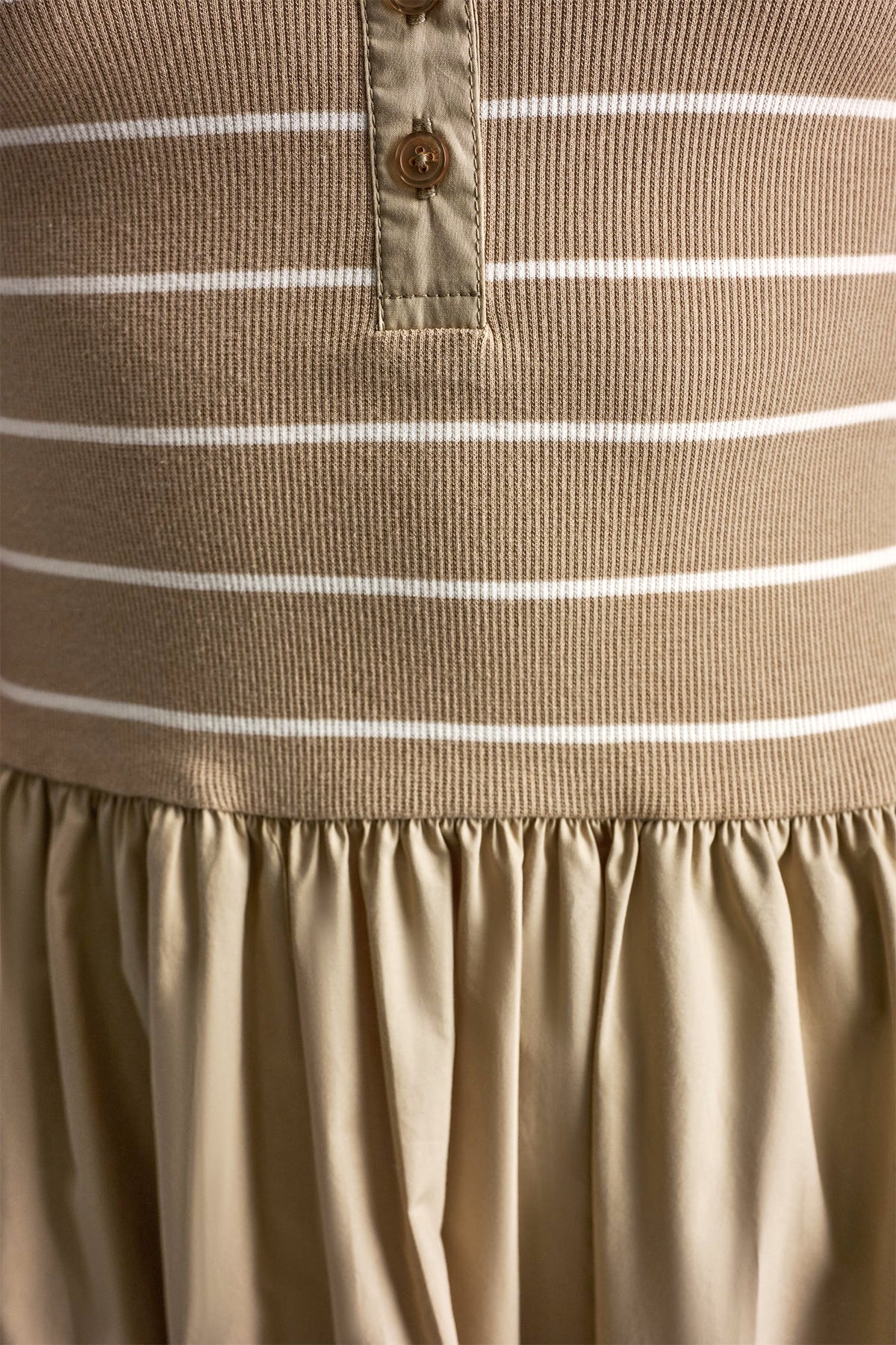 RIB HENLEY TANK MAXI DRESS VIEW 2