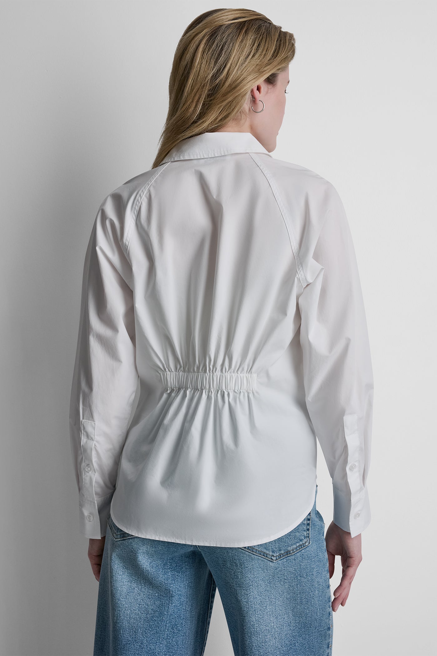 BUTTON FRONT SHIRT WITH FITTED BACK View 2 | SALE BUTTON FRONT SHIRT WITH FITTED BACK View 2 | SALE