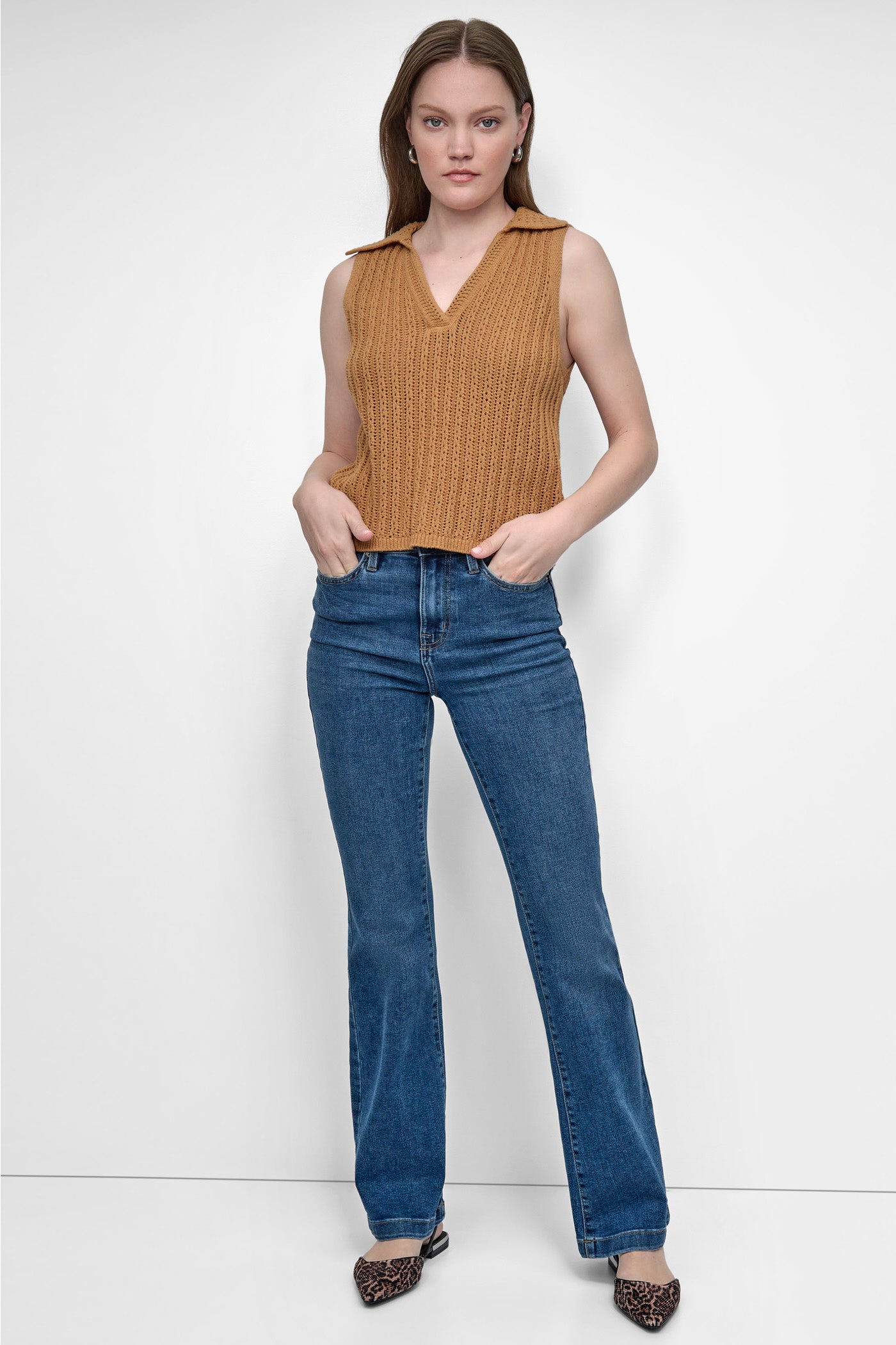 OPEN-KNIT POLO VIEW 6 | DKNY JEANS OPEN-KNIT POLO VIEW 6 | DKNY JEANS