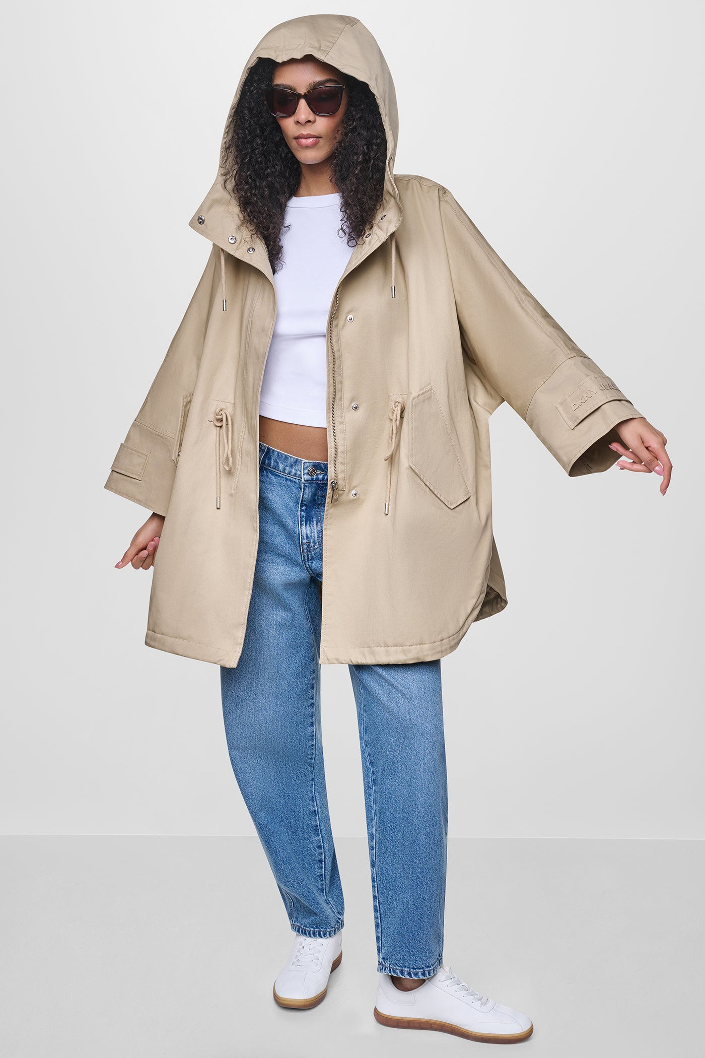 OVERSIZED HOODED ANORAK View 1 | NEW NEUTRALS OVERSIZED HOODED ANORAK View 1 | NEW NEUTRALS