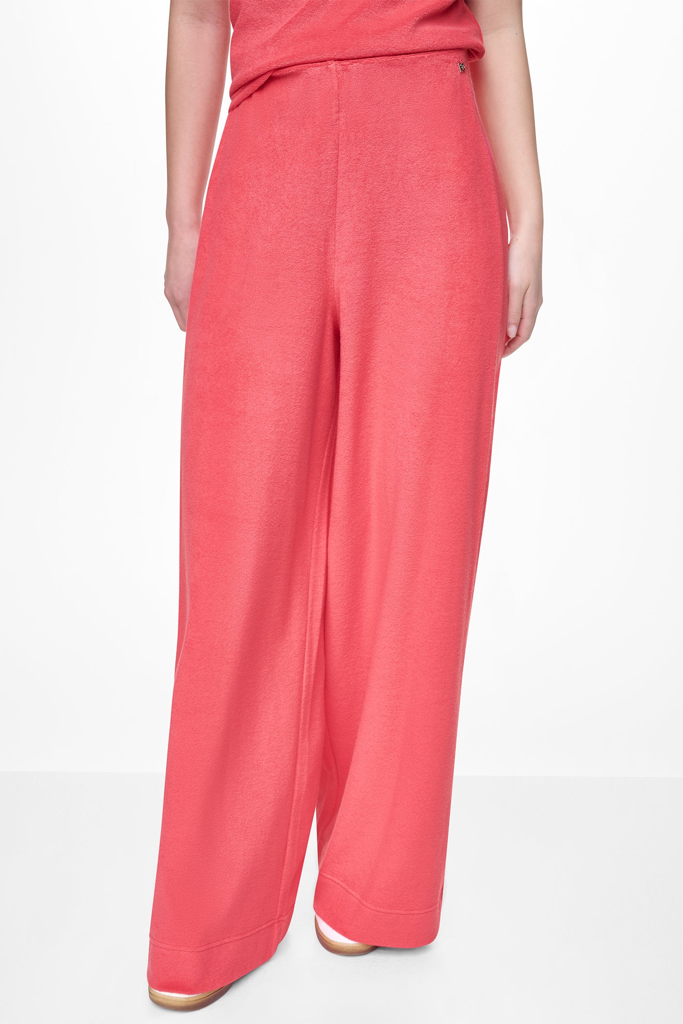 TOWELLING TERRY HIGH RISE WIDE LEG PANT View 2 | SALE TOWELLING TERRY HIGH RISE WIDE LEG PANT View 2 | SALE