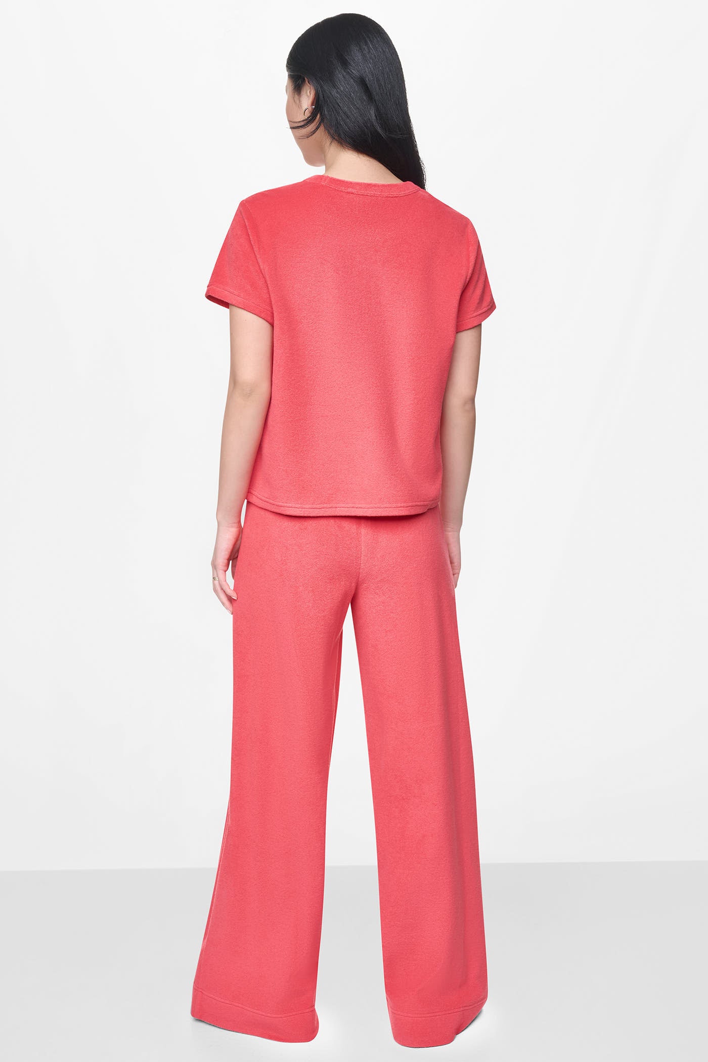 TOWELLING TERRY CREW NECK TEE VIEW 6 | The Vacation Edit TOWELLING TERRY CREW NECK TEE VIEW 6 | The Vacation Edit