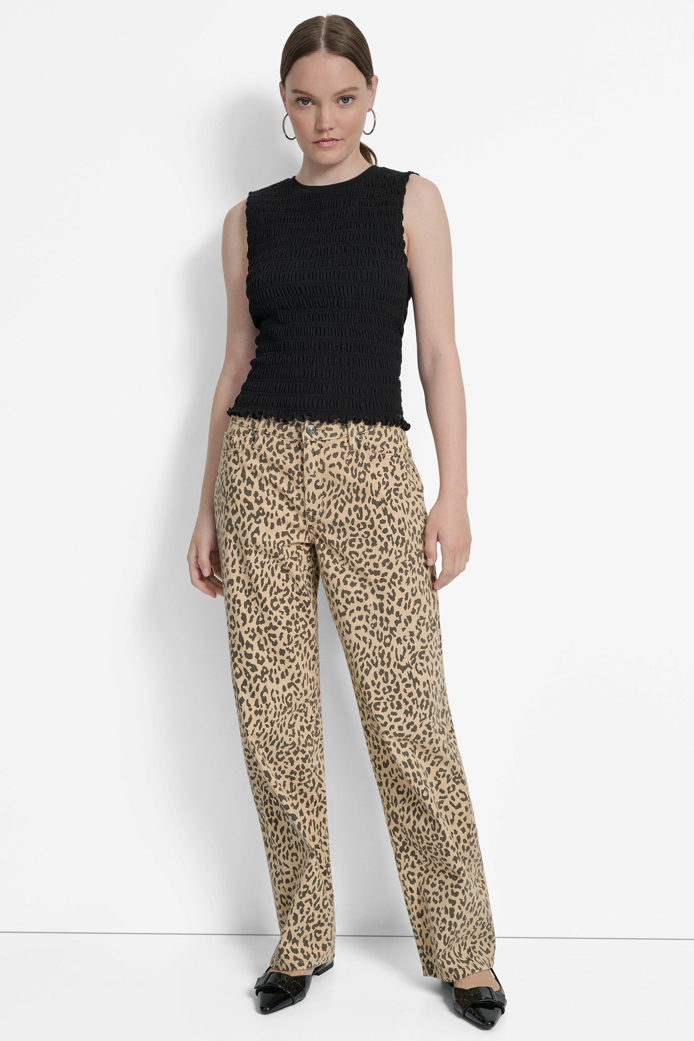 HIGH-RISE RAW EDGE FLARE JEAN VIEW 5 | Pants & Denim HIGH-RISE RAW EDGE FLARE JEAN VIEW 5 | Pants & Denim