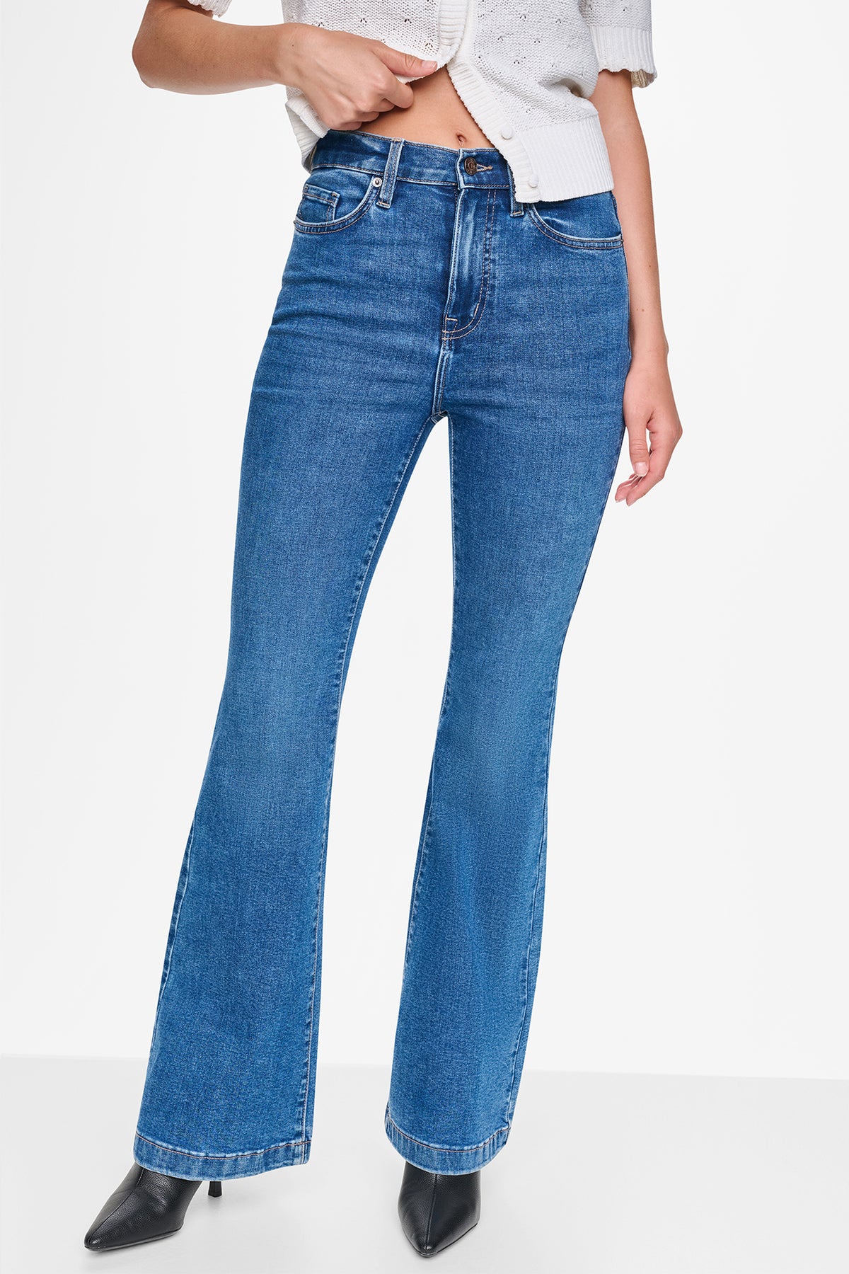 HIGH-RISE FLARE JEAN View 1 | Denim Destination HIGH-RISE FLARE JEAN View 1 | Denim Destination
