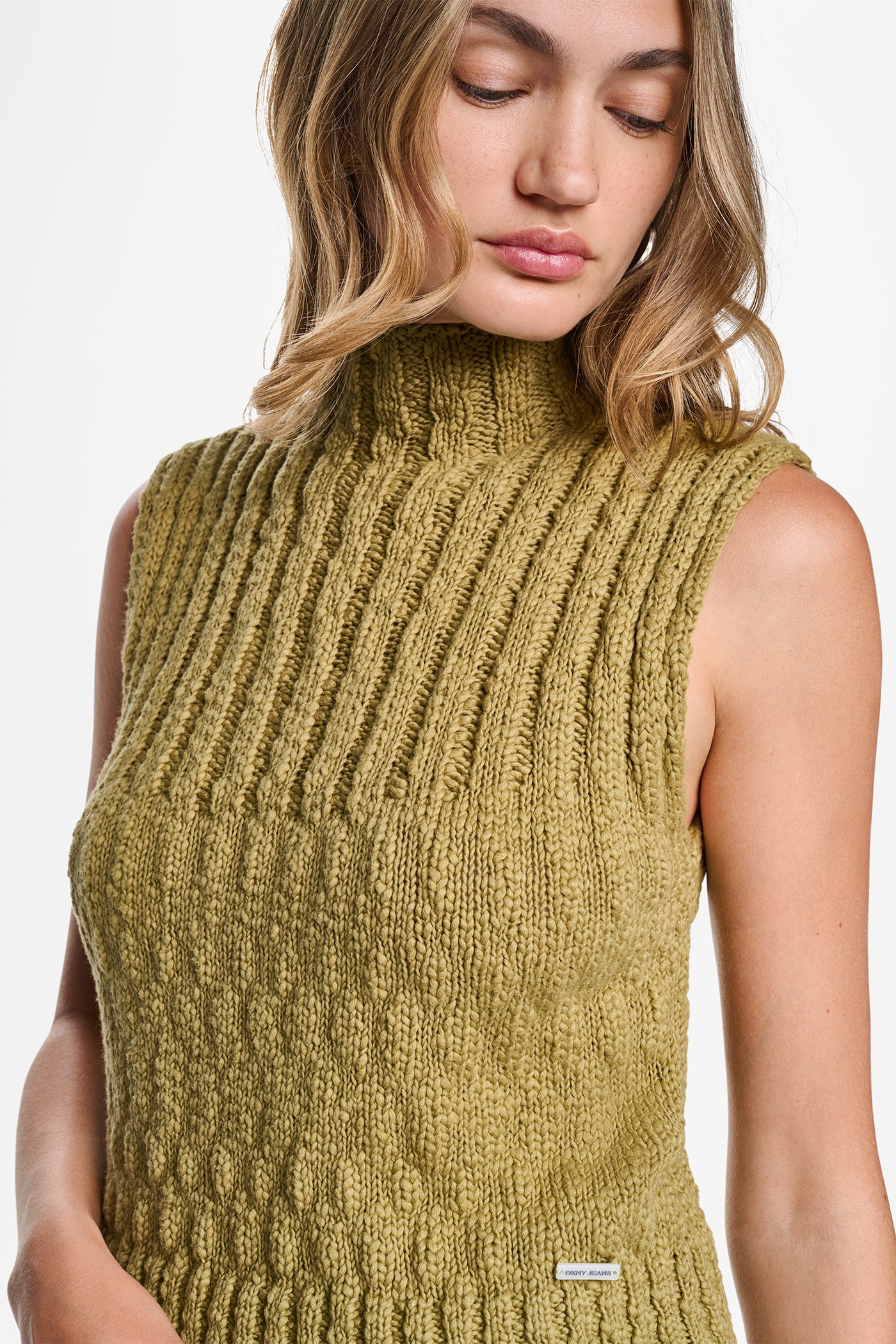 RIBBED MOCK-NECK SWEATER VEST View 2 | SALE RIBBED MOCK-NECK SWEATER VEST View 2 | SALE