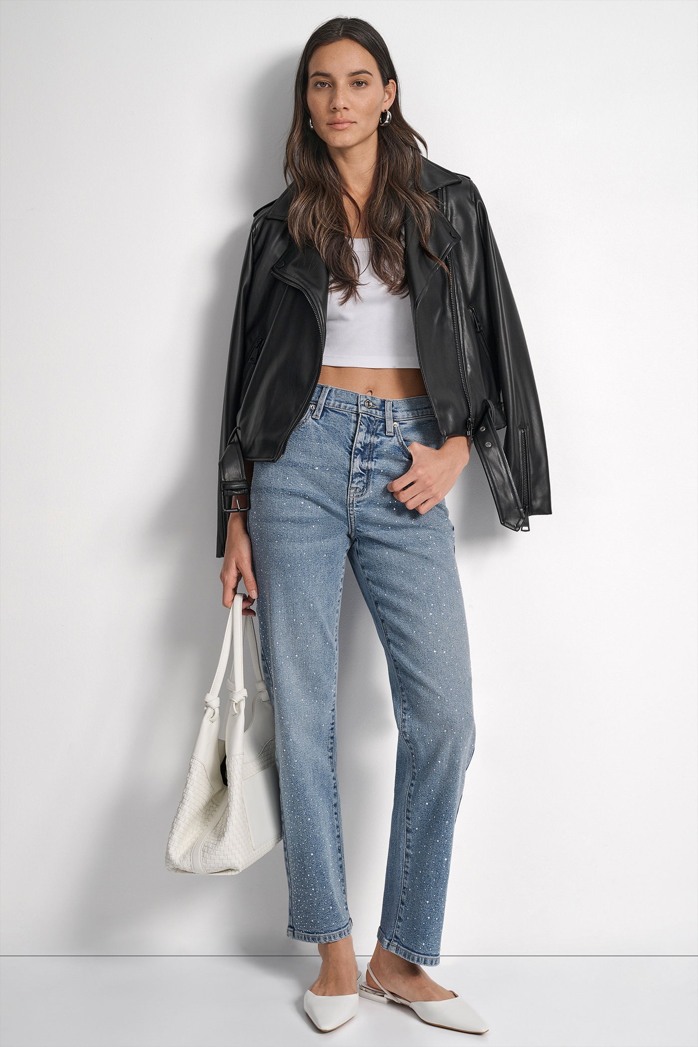 HIGH RISE CLASSIC STRAIGHT WITH MIXED EMBELLISHMENT VIEW 8 | New Arrivals HIGH RISE CLASSIC STRAIGHT WITH MIXED EMBELLISHMENT VIEW 8 | New Arrivals