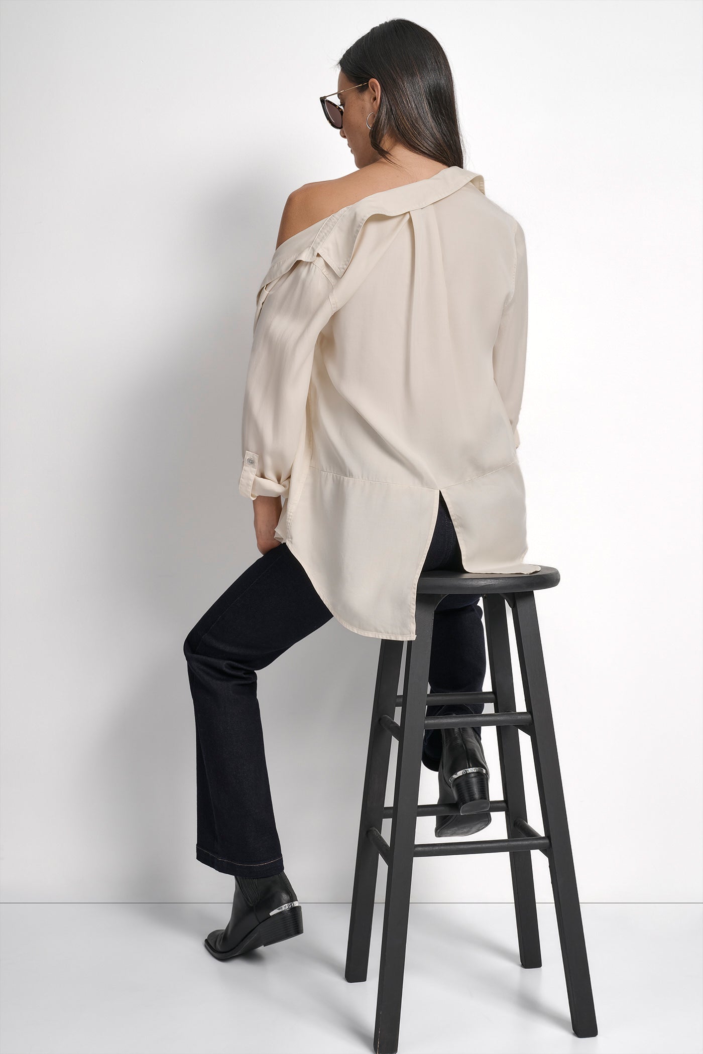 SPLIT BACK BUTTON FRONT WITH ROLL TAB VIEW 7 | New Arrivals SPLIT BACK BUTTON FRONT WITH ROLL TAB VIEW 7 | New Arrivals